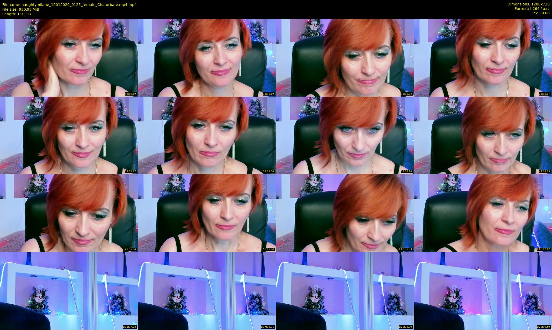 naughtymilane — 94 minute Chaturbate female cam show recording, 720p, Jan 10, 2020