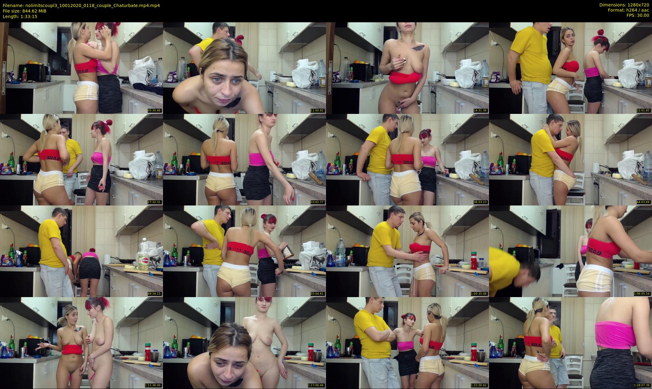 nolimitscoupl3 — 94 minute Chaturbate couple cam show recording, 720p, Jan 10, 2020