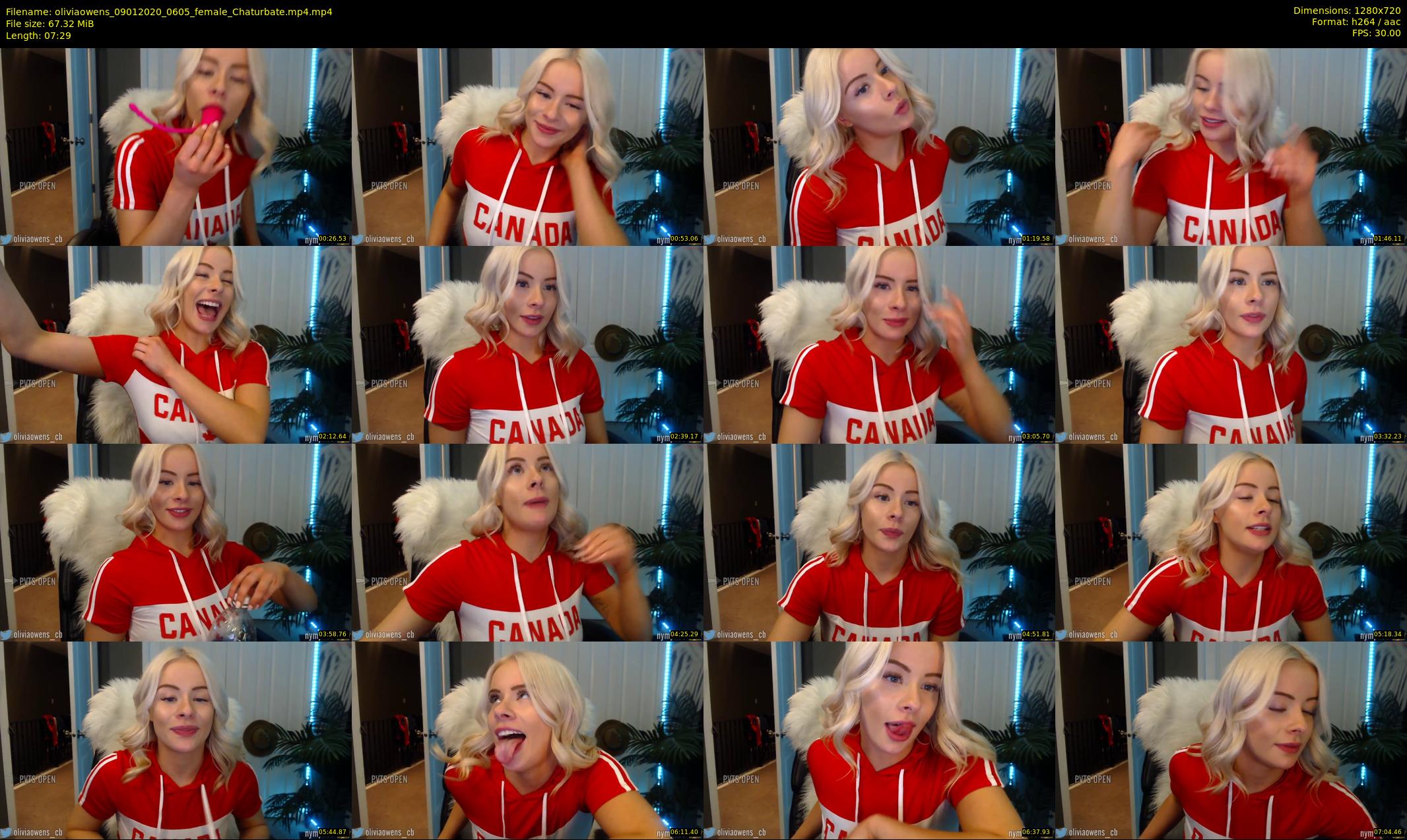 oliviaowens — 8 minute Chaturbate female cam show recording, 720p, Jan 9, 2020