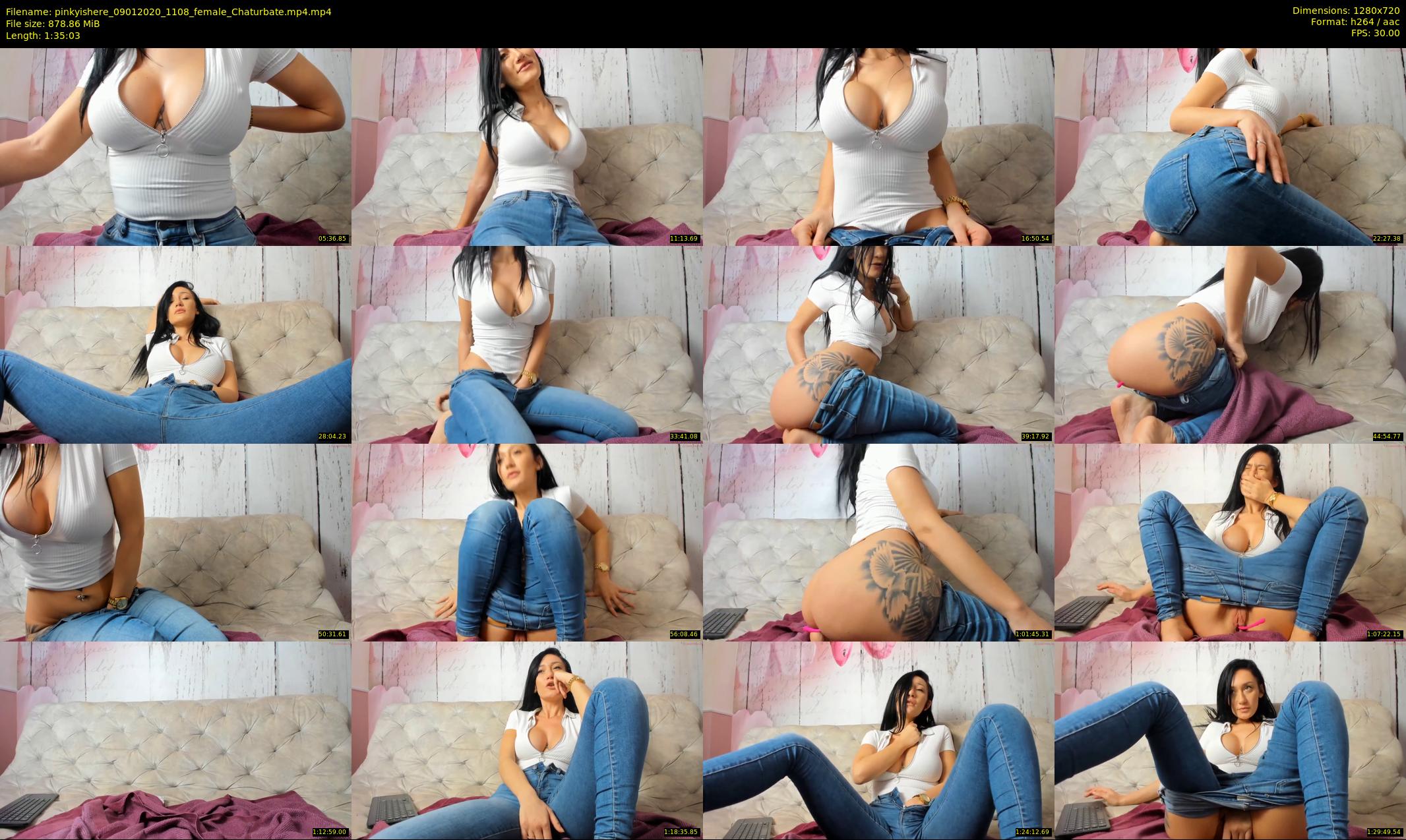 pinkyishere — 96 minute Chaturbate female cam show recording, 720p, Jan 9, 2020