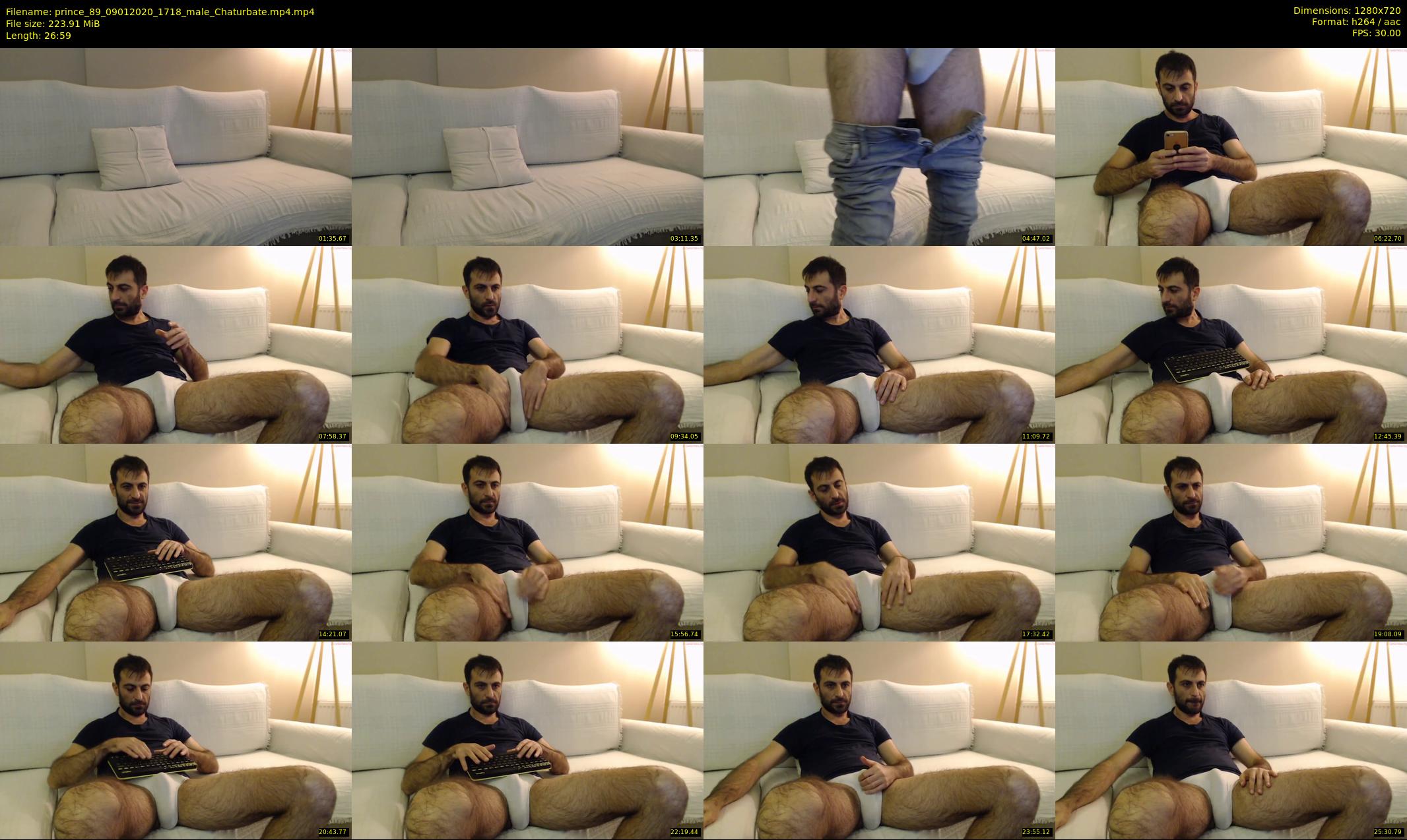 prince_89 — 27 minute Chaturbate male cam show recording, 720p, Jan 9, 2020