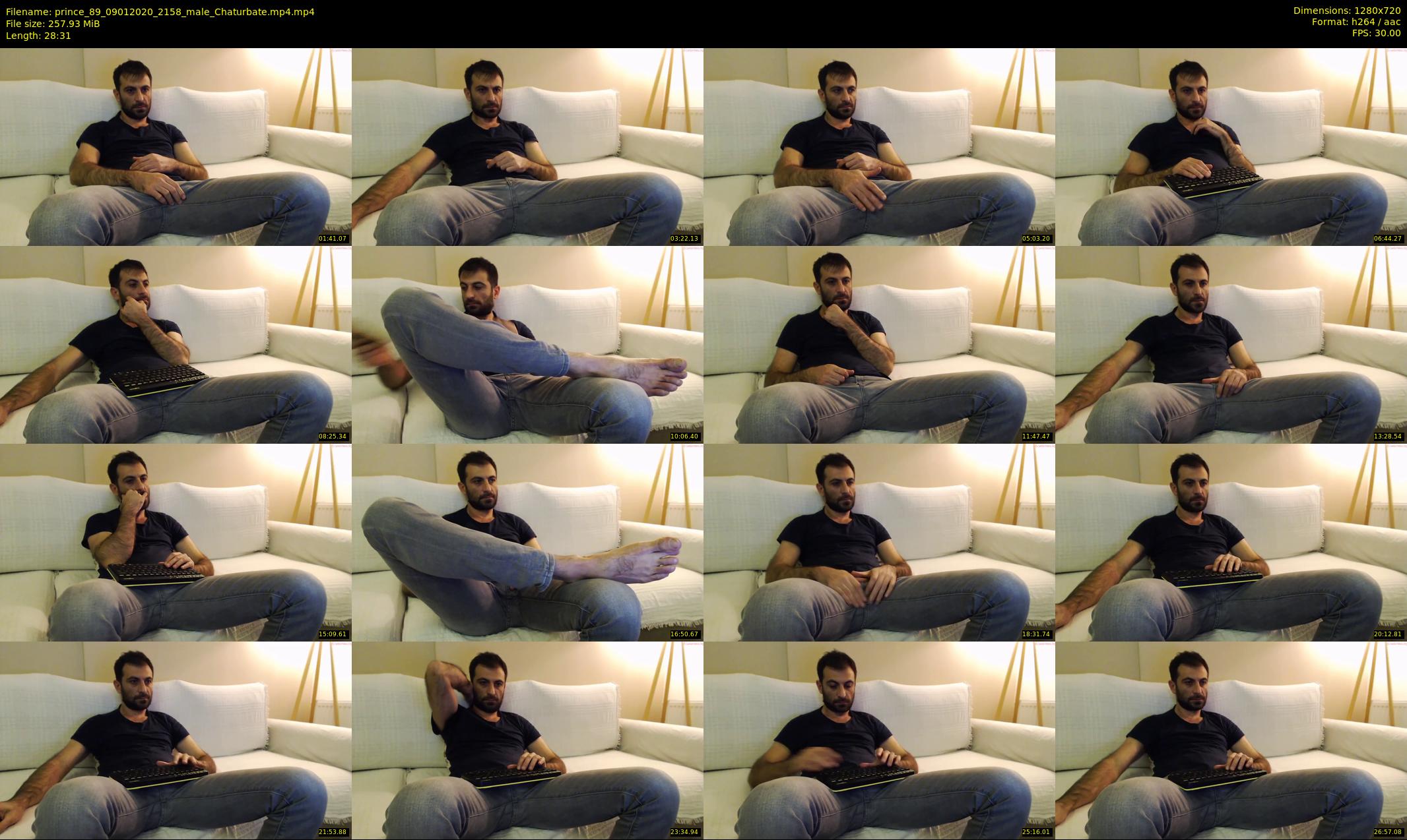 prince_89 — 29 minute Chaturbate male cam show recording, 720p, Jan 9, 2020