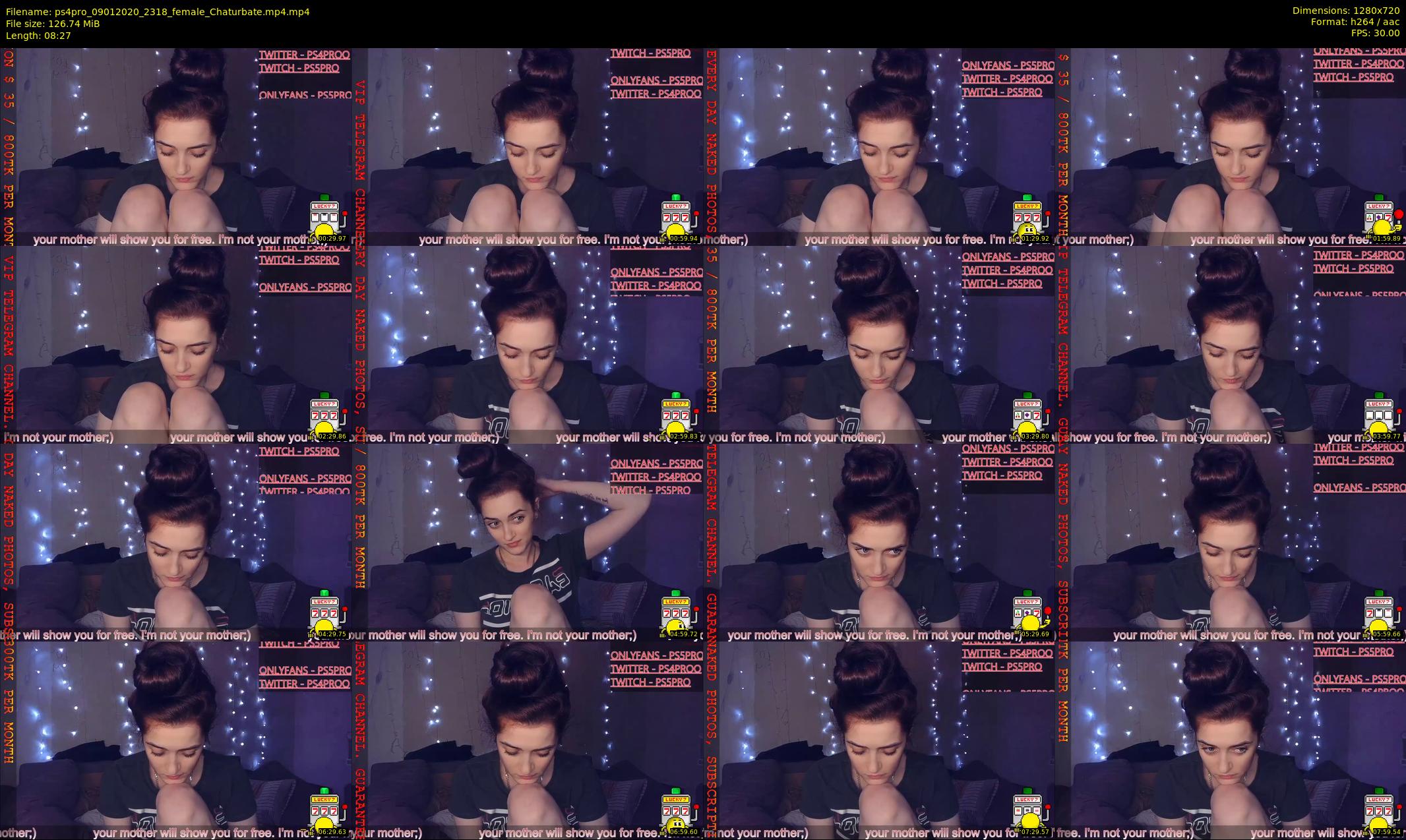 ps4pro — 9 minute Chaturbate female cam show recording, 720p, Jan 9, 2020