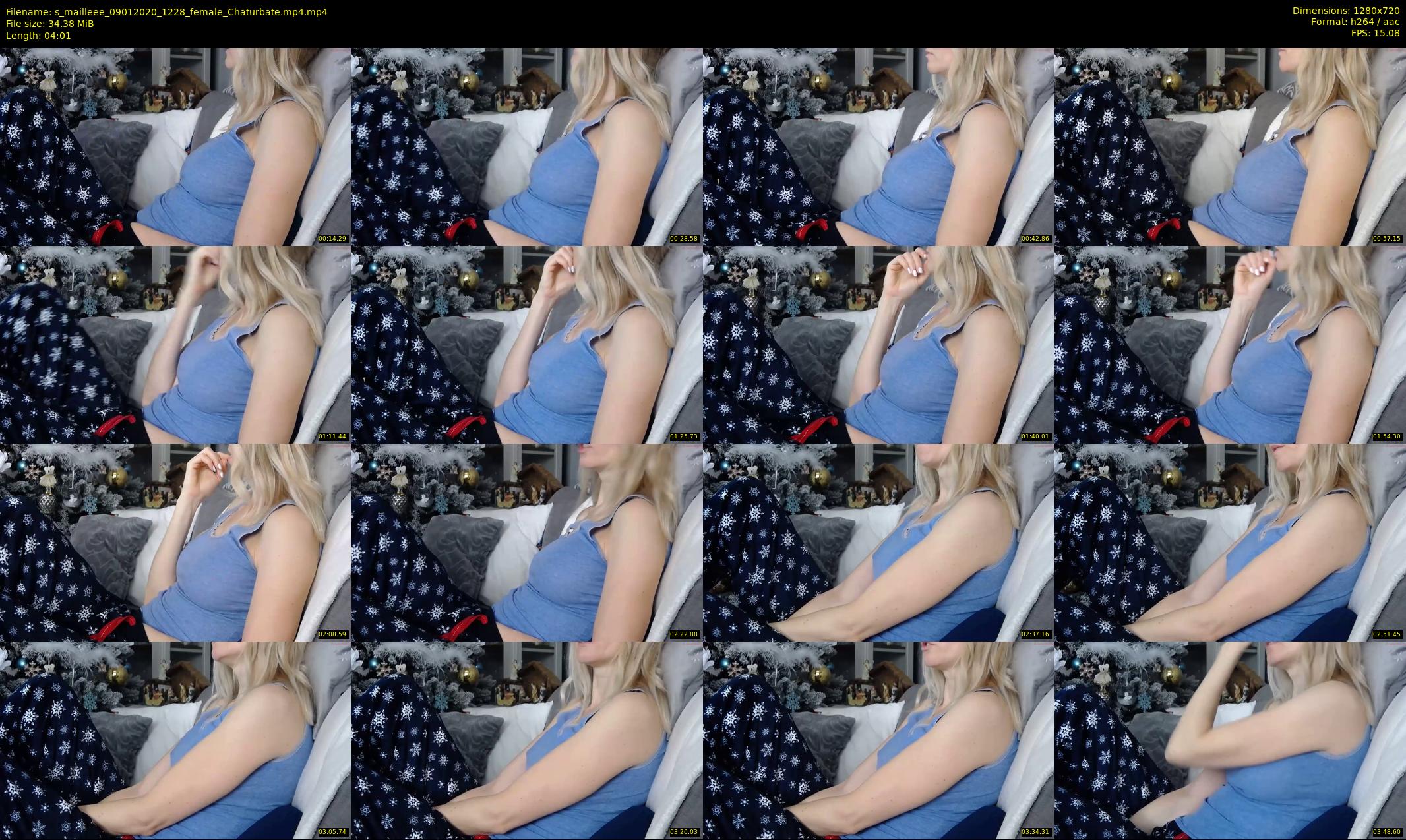 s_mailleee — 5 minute Chaturbate female cam show recording, 720p, Jan 9, 2020