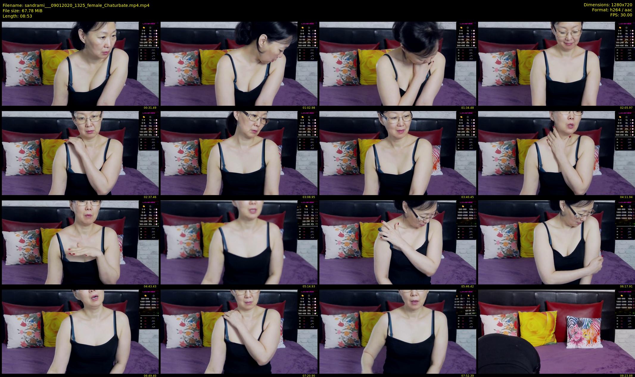 sandrami__ — 9 minute Chaturbate female cam show recording, 720p, Jan 9, 2020