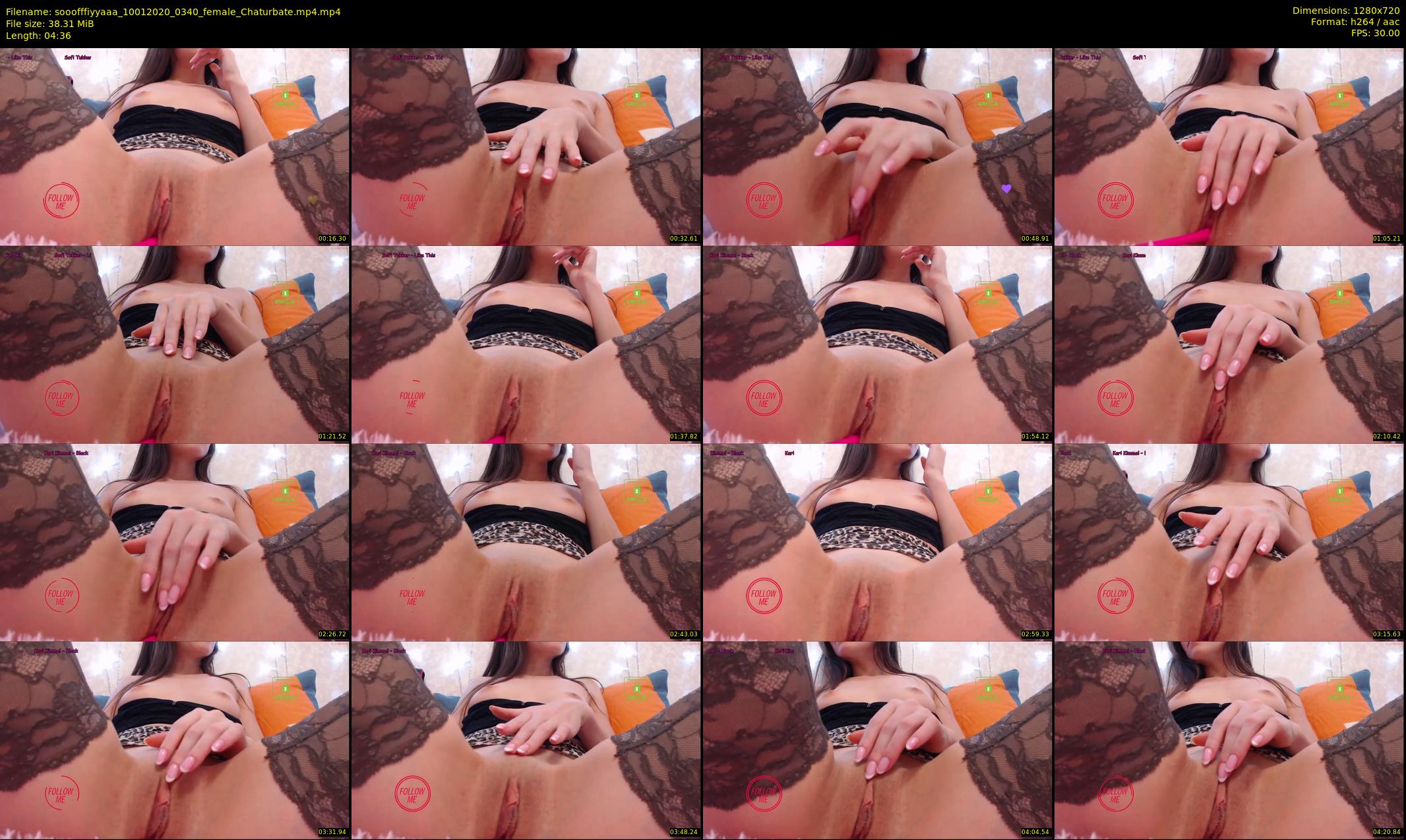 sooofffiyyaaa — 5 minute Chaturbate female cam show recording, 720p, Jan 10, 2020