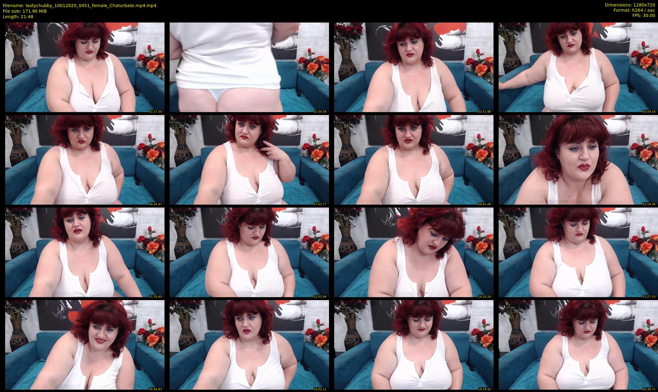 tastychubby — 22 minute Chaturbate female cam show recording, 720p, Jan 10, 2020