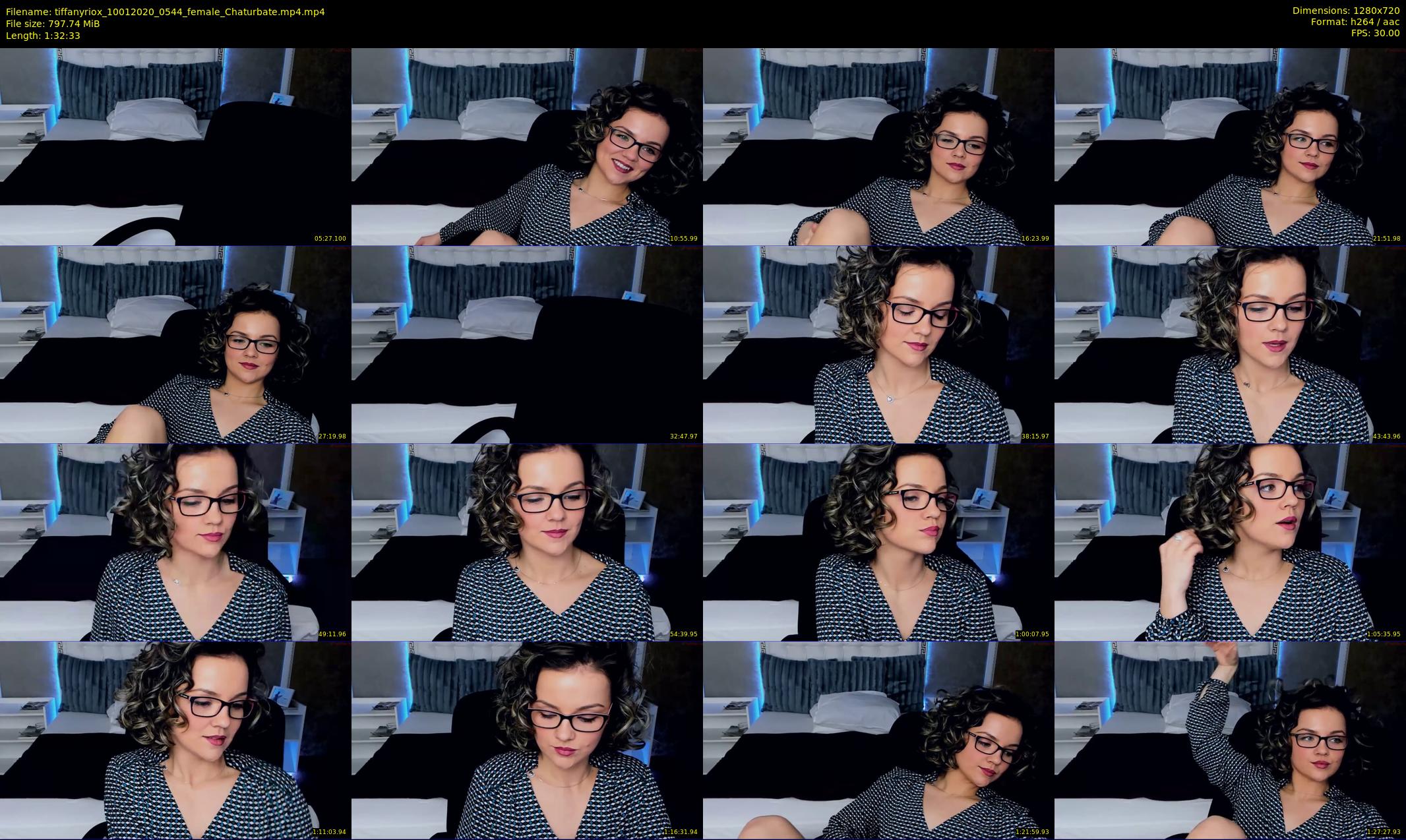 tiffanyriox — 93 minute Chaturbate female cam show recording, 720p, Jan 10, 2020