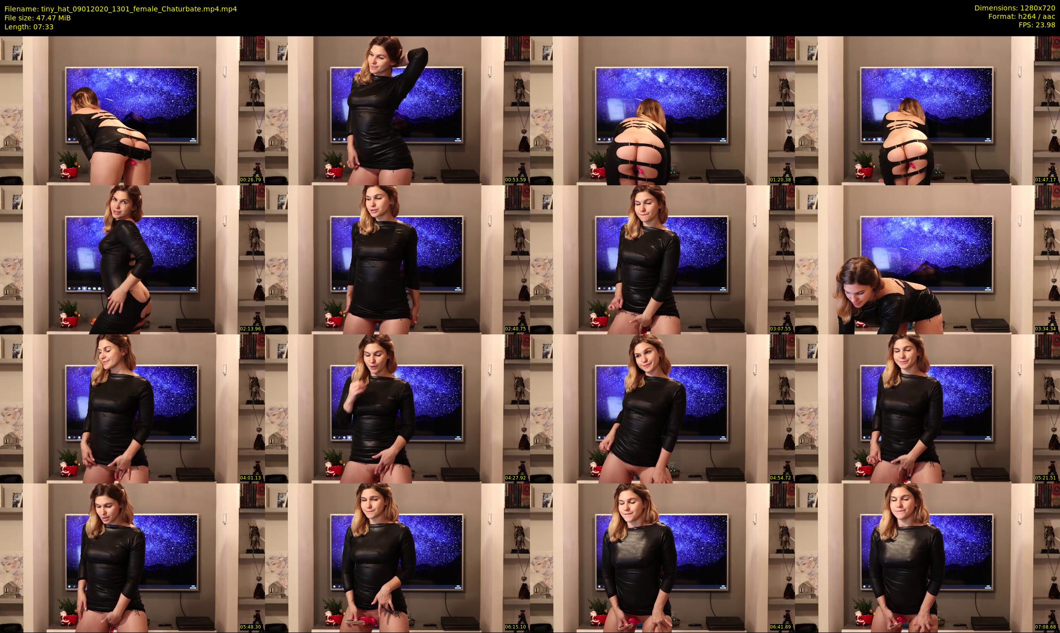 tiny_hat — 8 minute Chaturbate female cam show recording, 720p, Jan 9, 2020