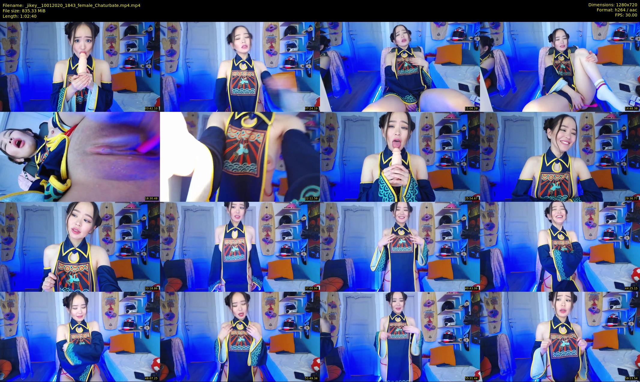 _jikey_ — 63 minute Chaturbate female cam show recording, 720p, Jan 10, 2020