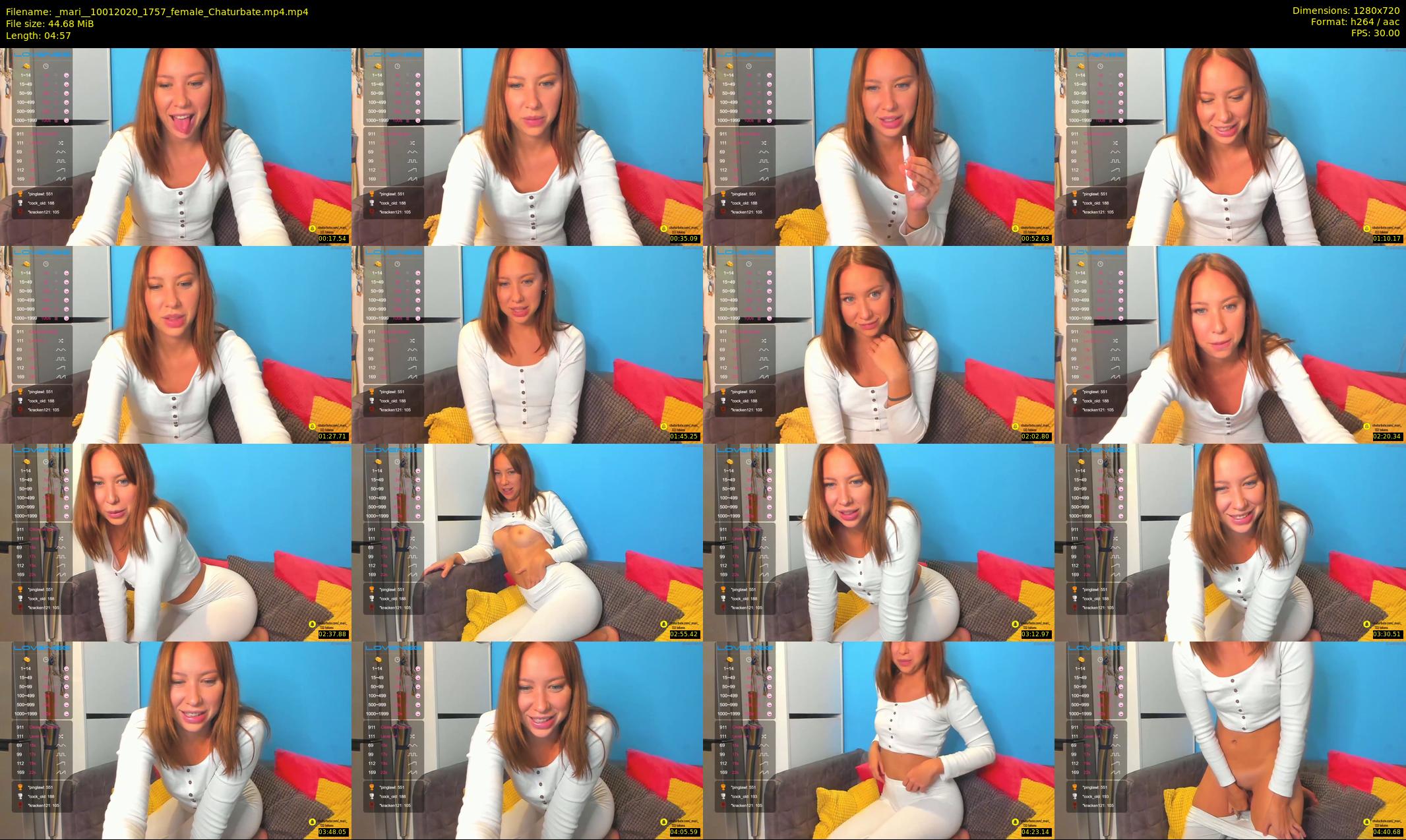 _mari_ — 5 minute Chaturbate female cam show recording, 720p, Jan 10, 2020