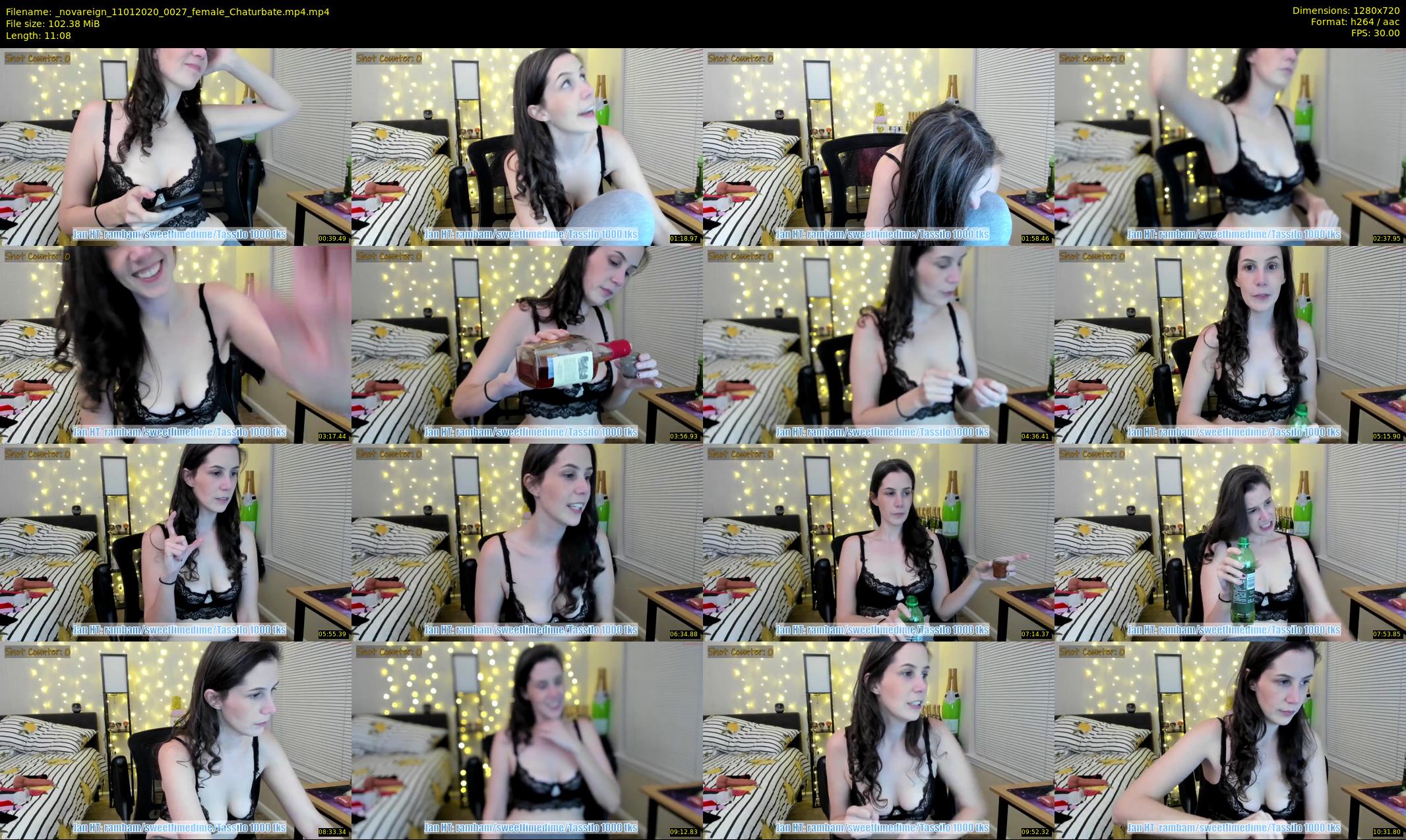 _novareign — 12 minute Chaturbate female cam show recording, 720p, Jan 11, 2020