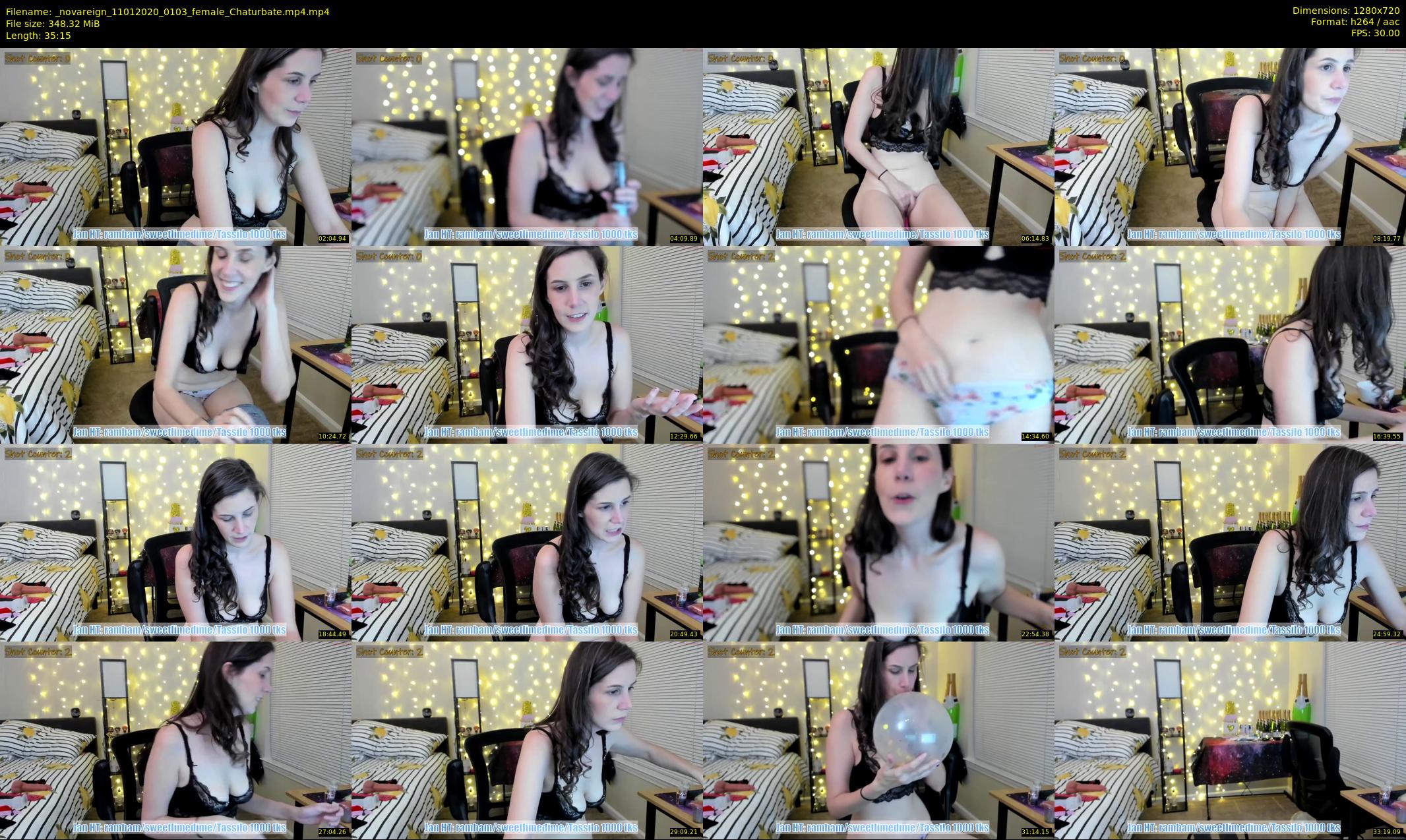 _novareign — 36 minute Chaturbate female cam show recording, 720p, Jan 11, 2020