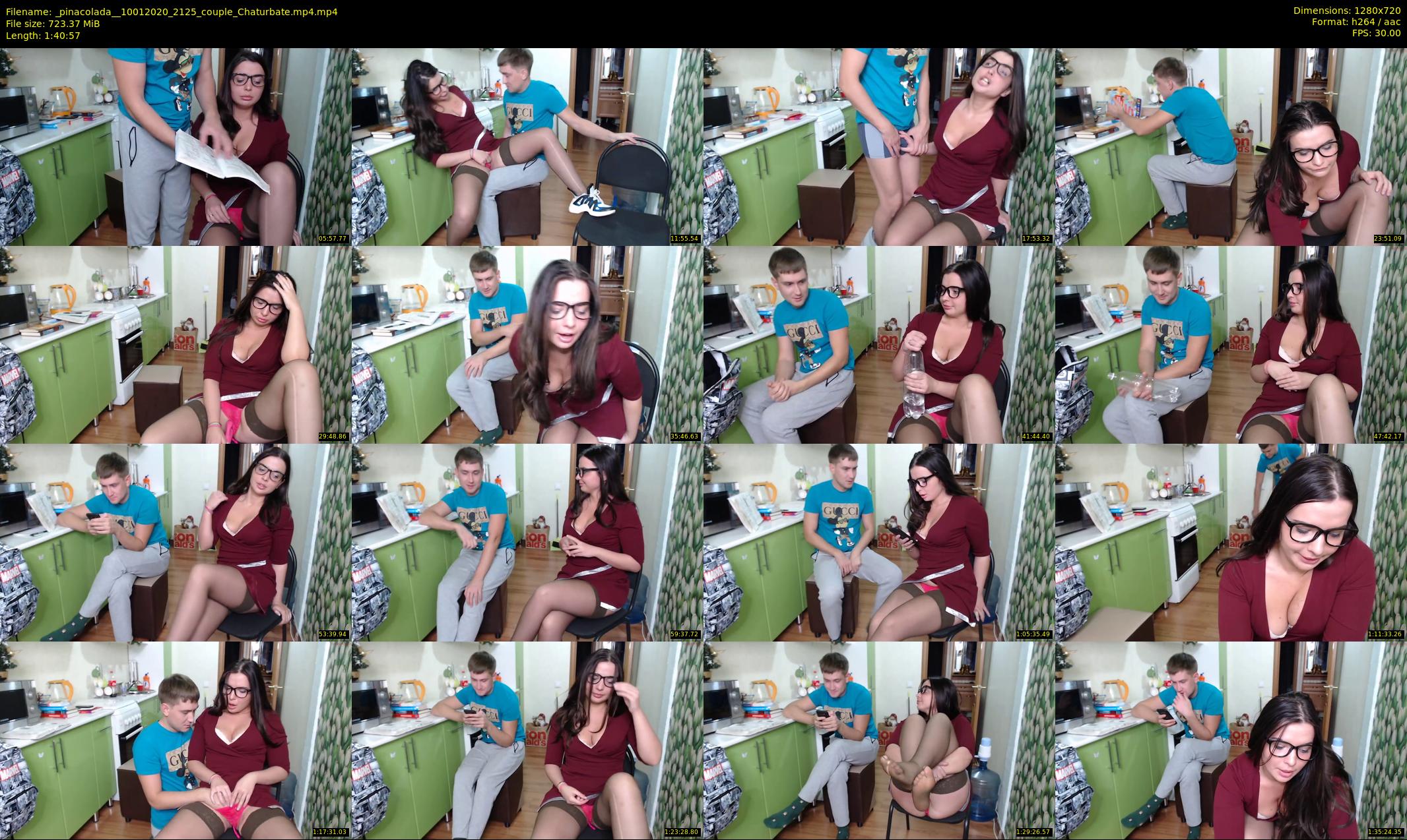 _pinacolada_ — 101 minute Chaturbate couple cam show recording, 720p, Jan 10, 2020