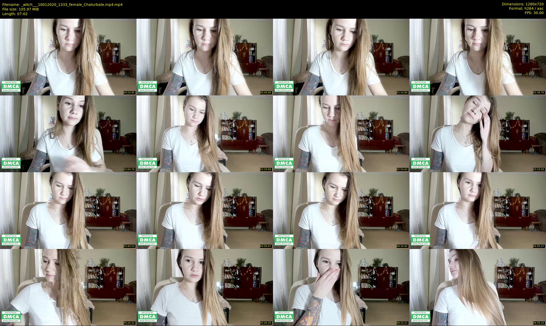 _witch__ — 8 minute Chaturbate female cam show recording, 720p, Jan 10, 2020