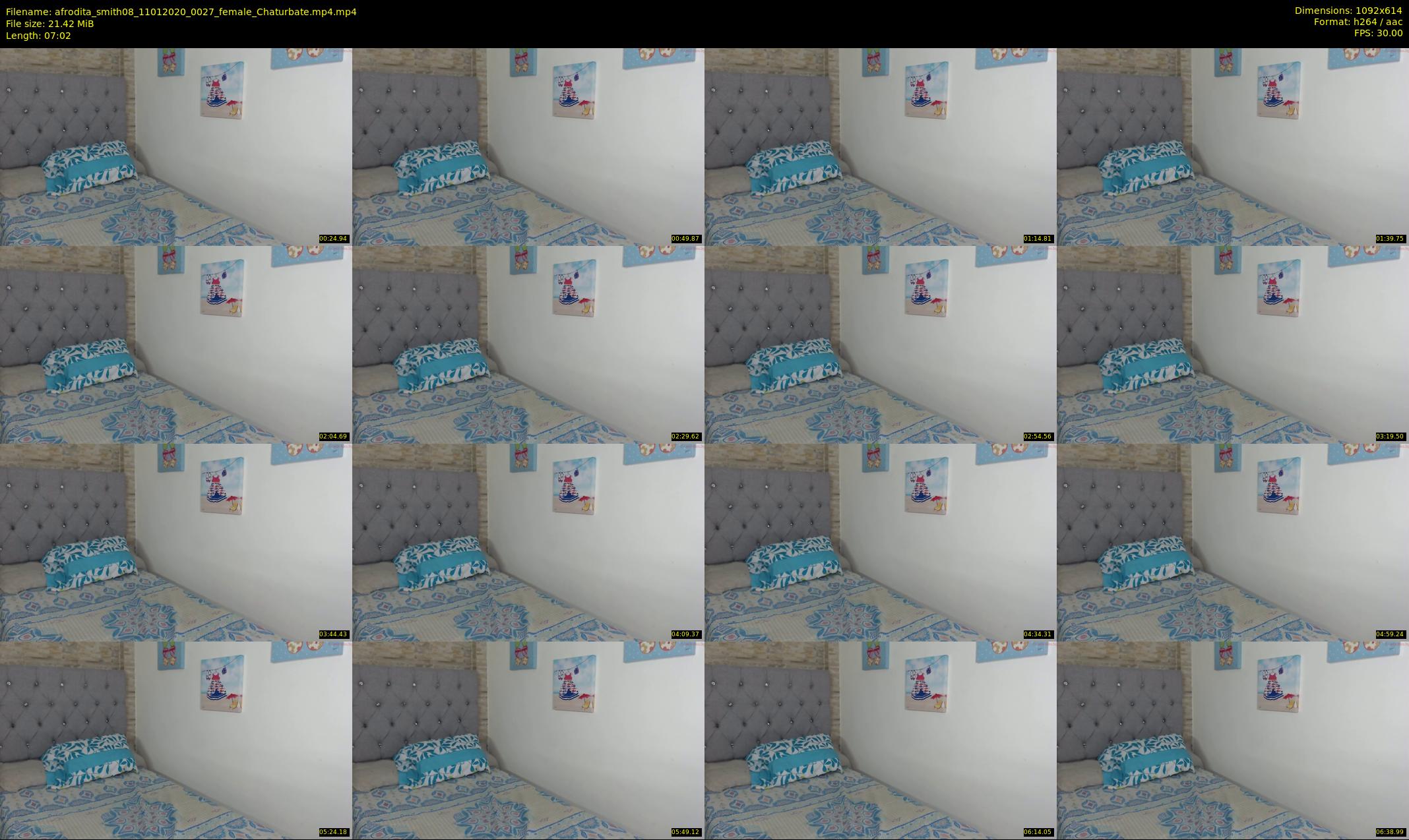 afrodita_smith08 — 8 minute Chaturbate female cam show recording, 480p, Jan 11, 2020