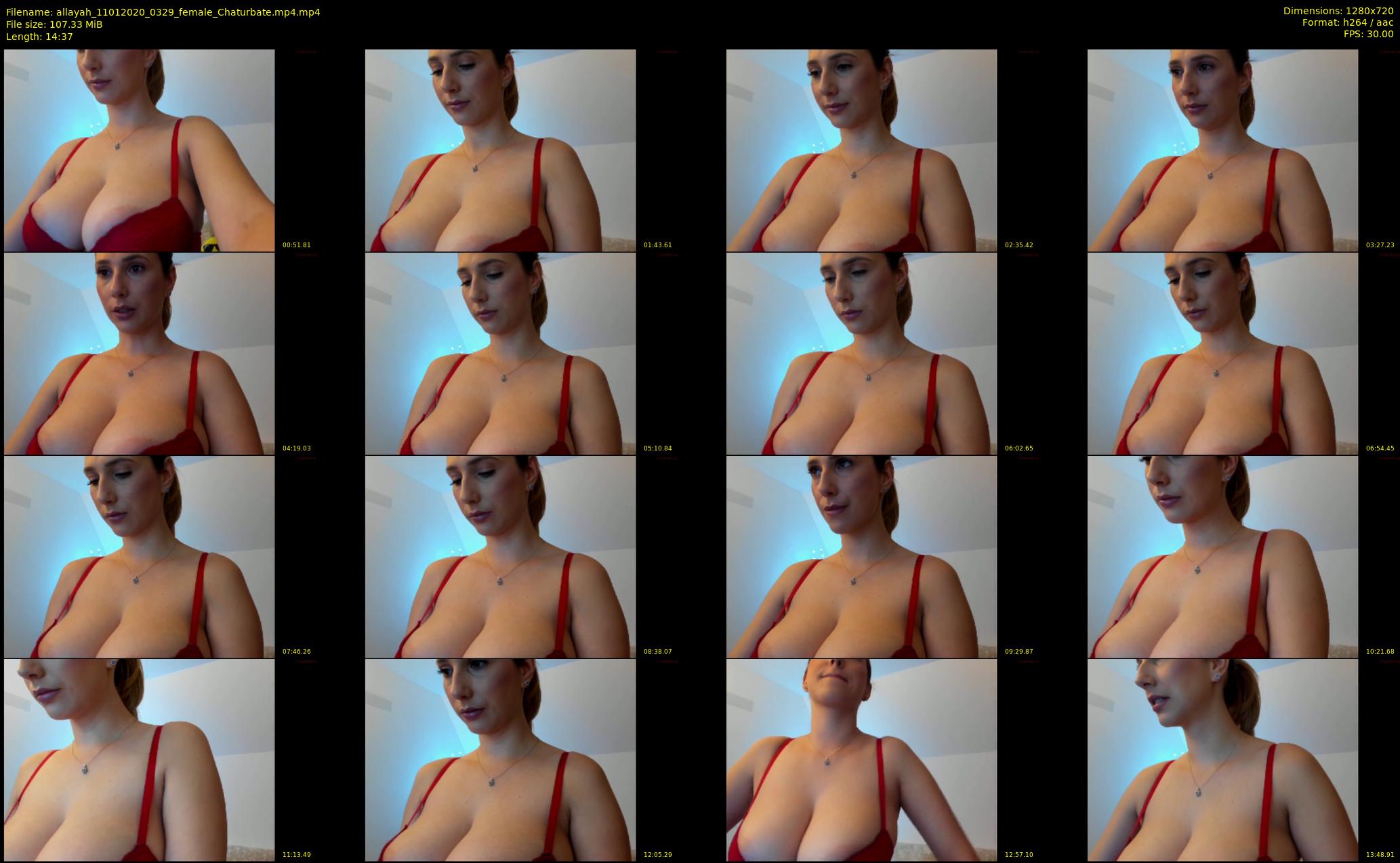 allayah — 15 minute Chaturbate female cam show recording, 720p, Jan 11, 2020