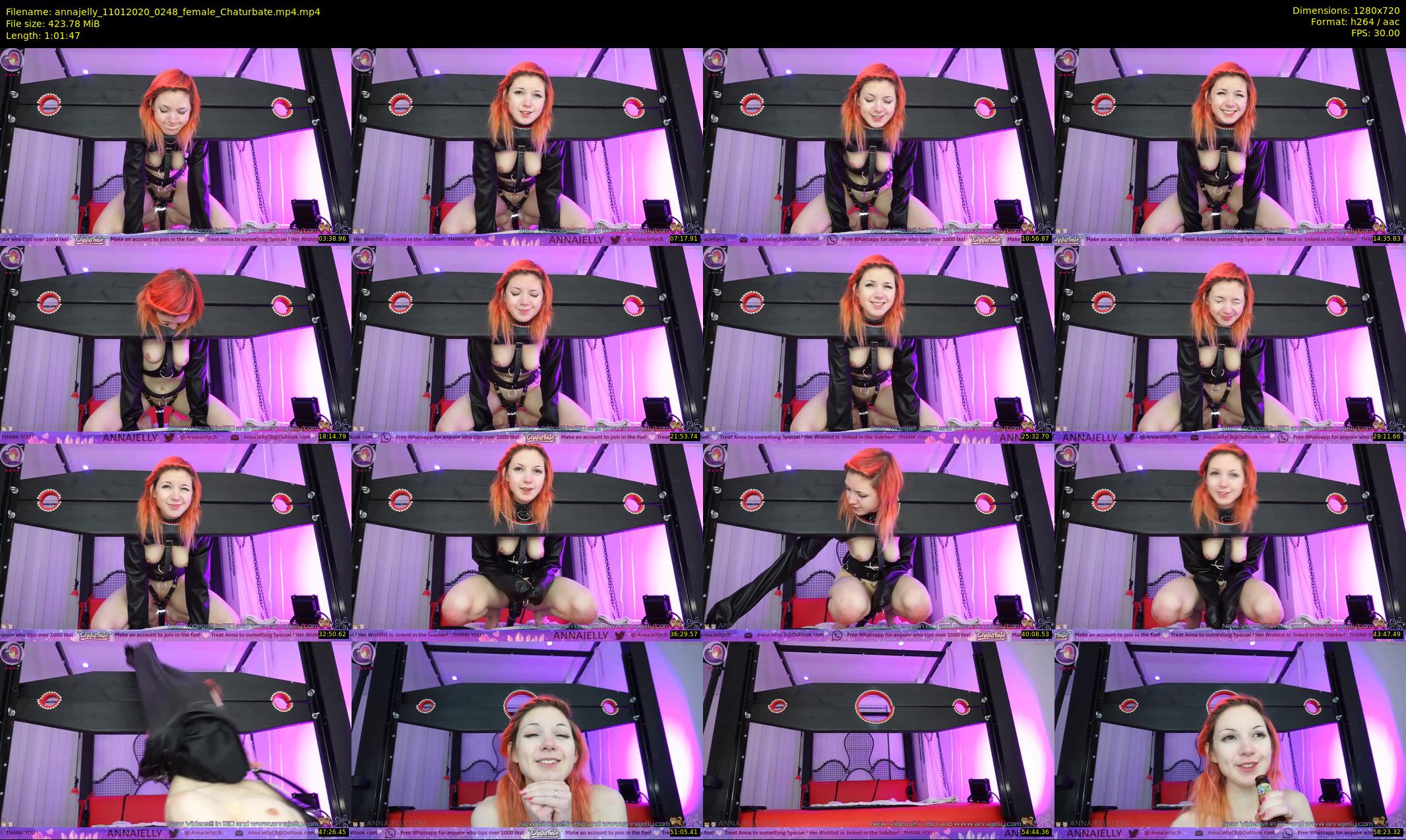 annajelly — 62 minute Chaturbate couple cam show recording, 720p, Jan 11, 2020
