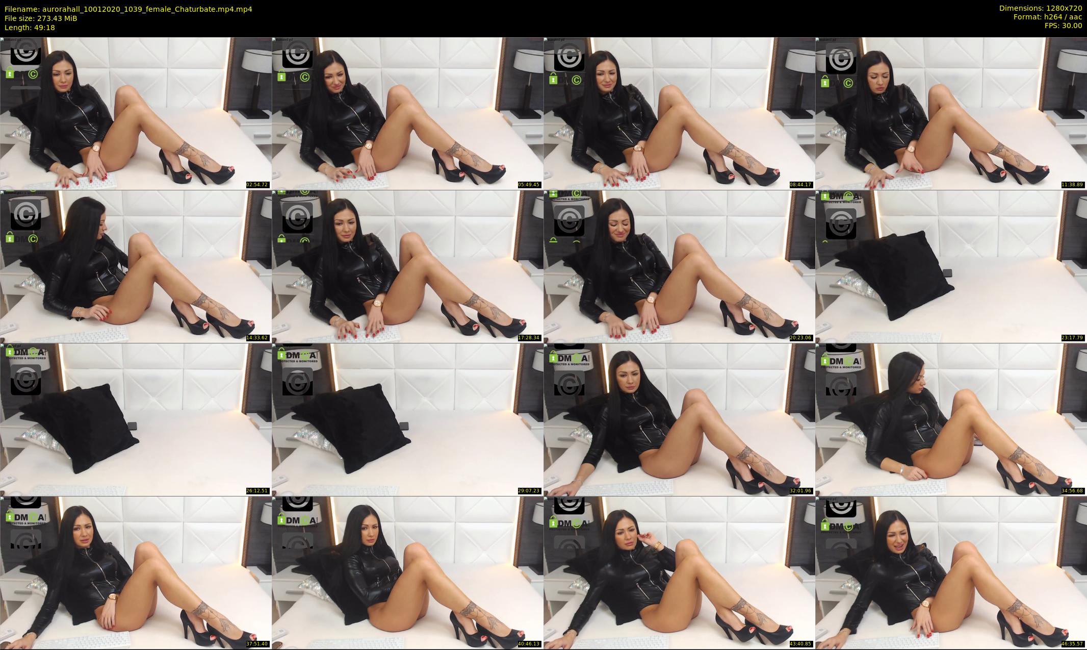aurorahall — 50 minute Chaturbate female cam show recording, 720p, Jan 10, 2020