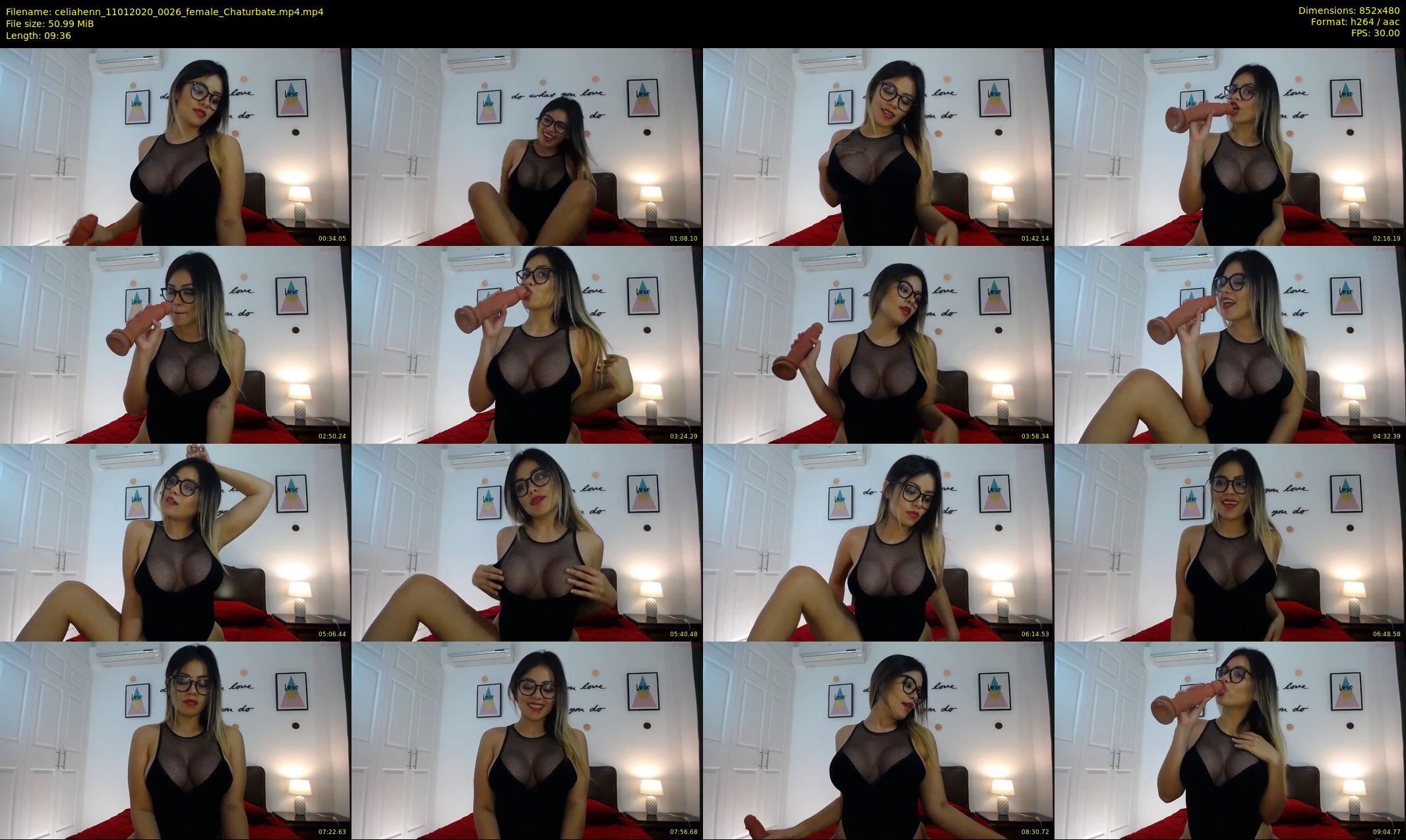 celiahenn — 10 minute Chaturbate female cam show recording, 480p, Jan 11, 2020