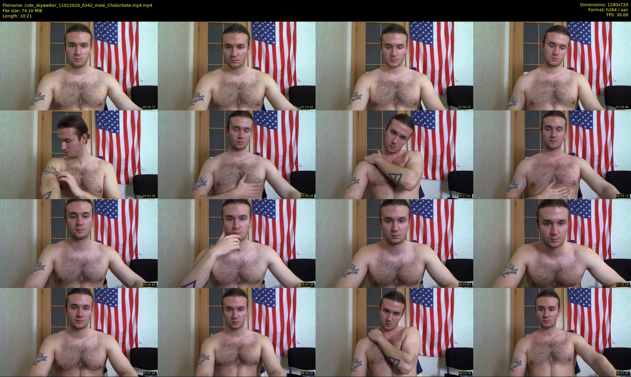 cute_skywalker — 11 minute Chaturbate male cam show recording, 720p, Jan 11, 2020