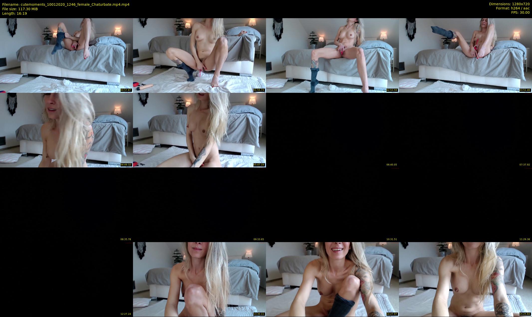 cutemoments — 17 minute Chaturbate female cam show recording, 720p, Jan 10, 2020