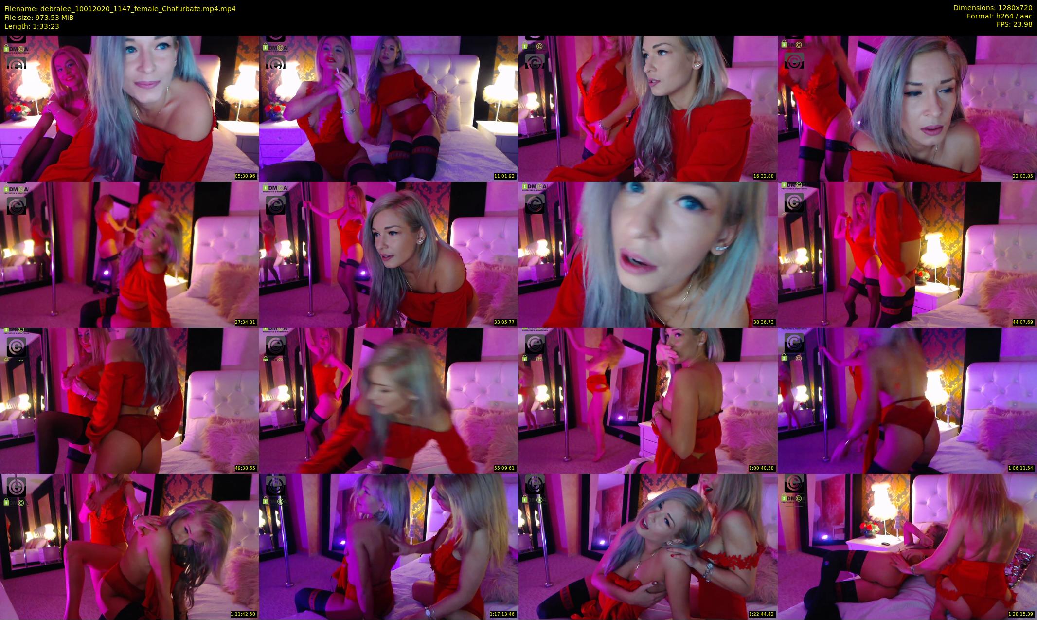 debralee — 94 minute Chaturbate female cam show recording, 720p, Jan 10, 2020
