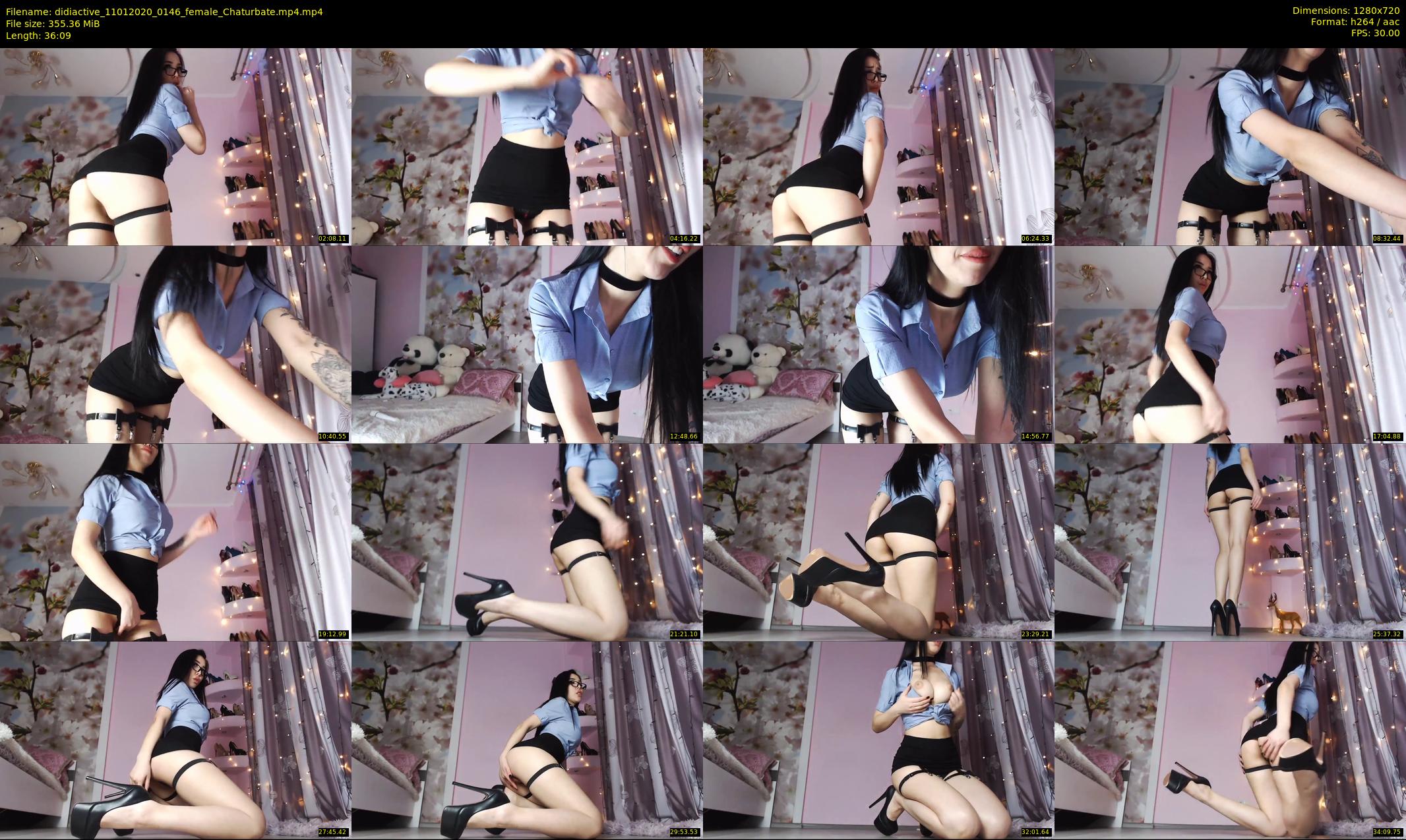 didiactive — 37 minute Chaturbate female cam show recording, 720p, Jan 11, 2020
