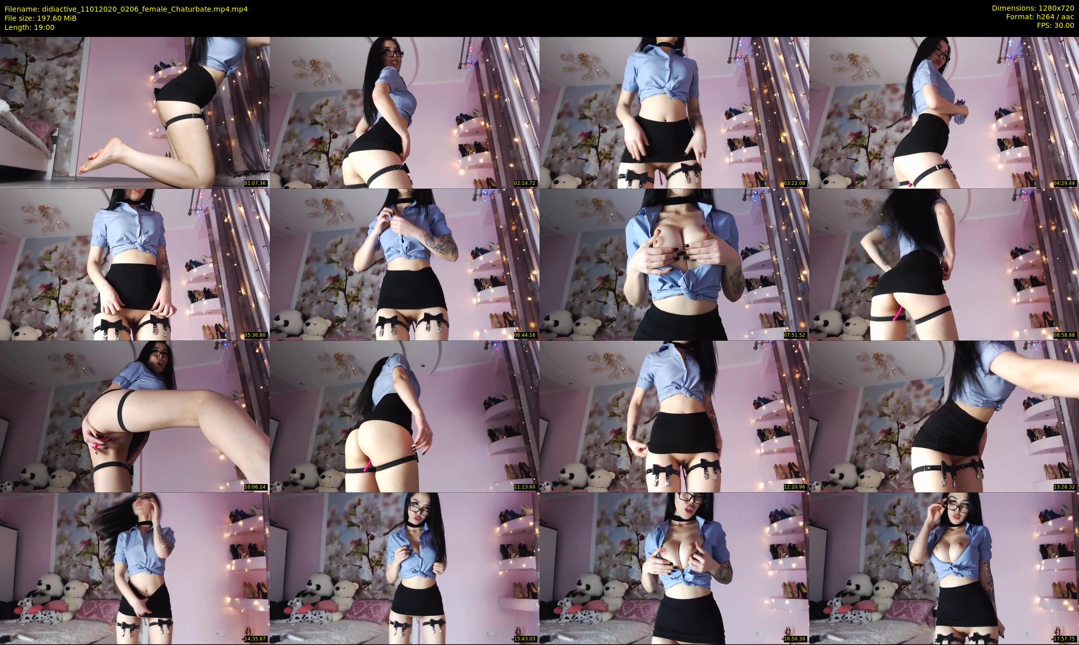 didiactive — 19 minute Chaturbate female cam show recording, 720p, Jan 11, 2020