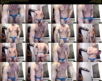 durio — 13 minute Chaturbate male cam show recording, 480p, Jan 11, 2020