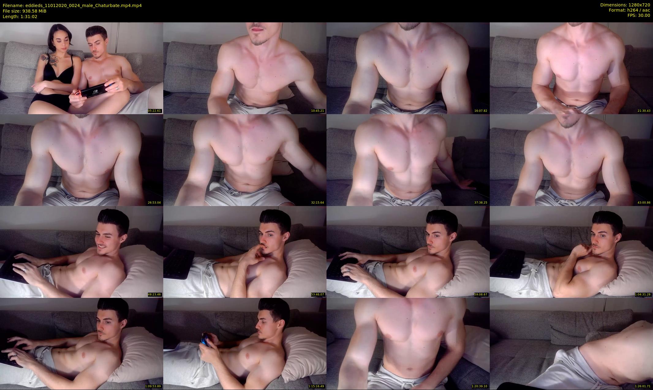 eddieds — 92 minute Chaturbate male cam show recording, 720p, Jan 11, 2020