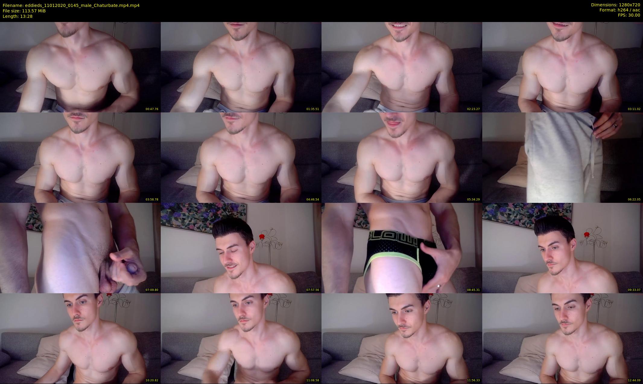 eddieds — 14 minute Chaturbate male cam show recording, 720p, Jan 11, 2020