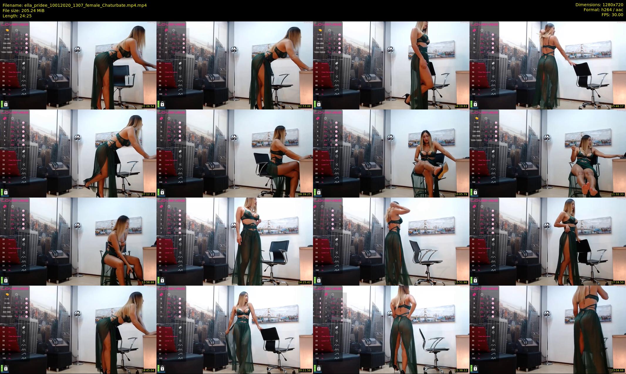 ella_pridee — 25 minute Chaturbate female cam show recording, 720p, Jan 10, 2020