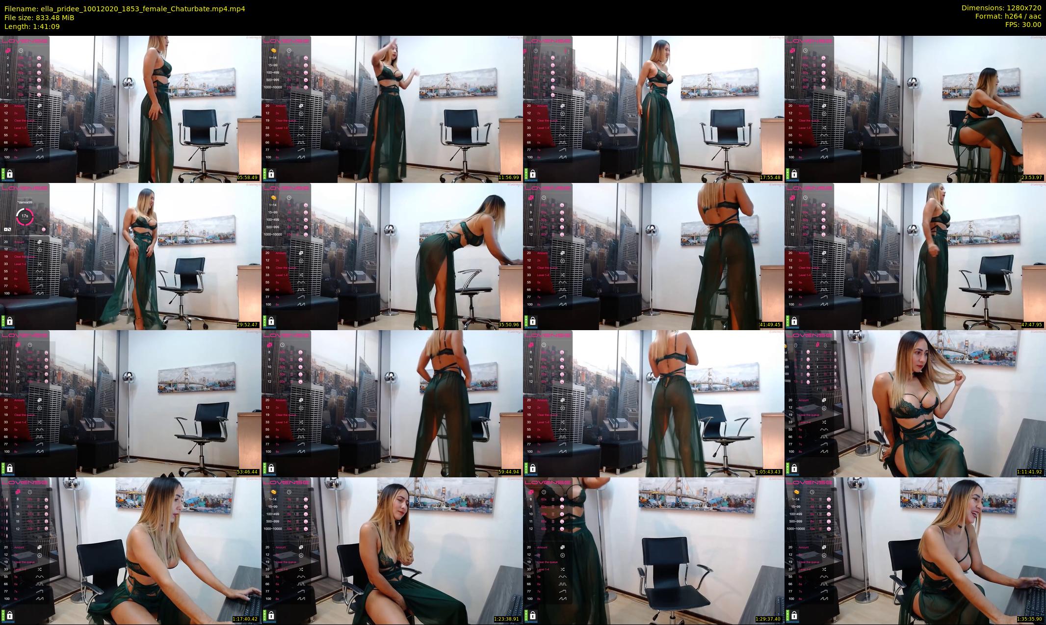 ella_pridee — 102 minute Chaturbate female cam show recording, 720p, Jan 10, 2020