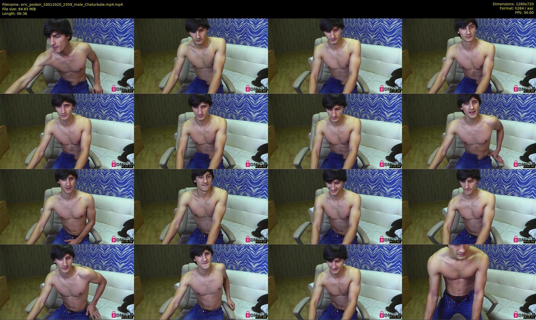 eric_poston — 7 minute Chaturbate male cam show recording, 720p, Jan 10, 2020