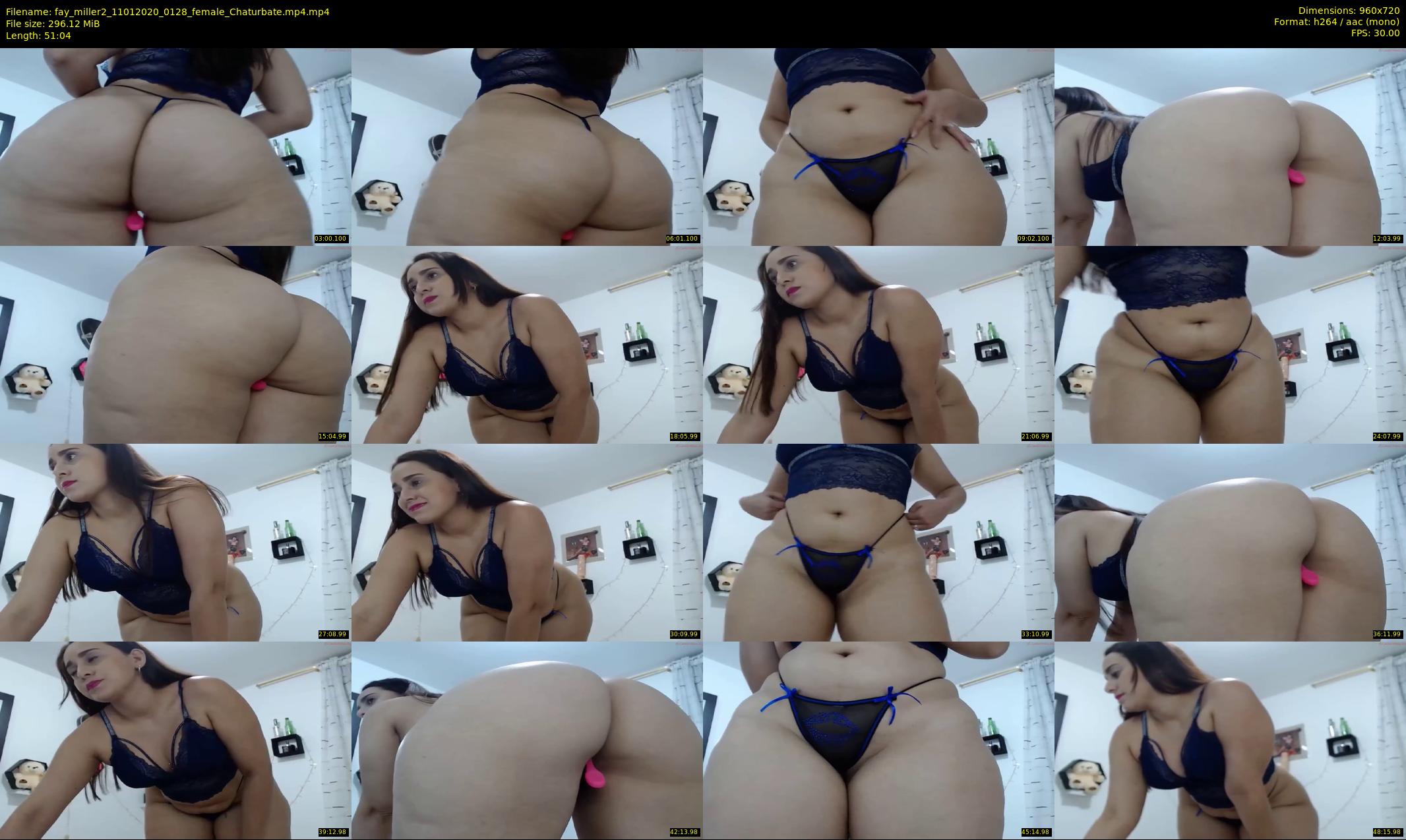 fay_miller2 — 52 minute Chaturbate female cam show recording, 720p, Jan 11, 2020
