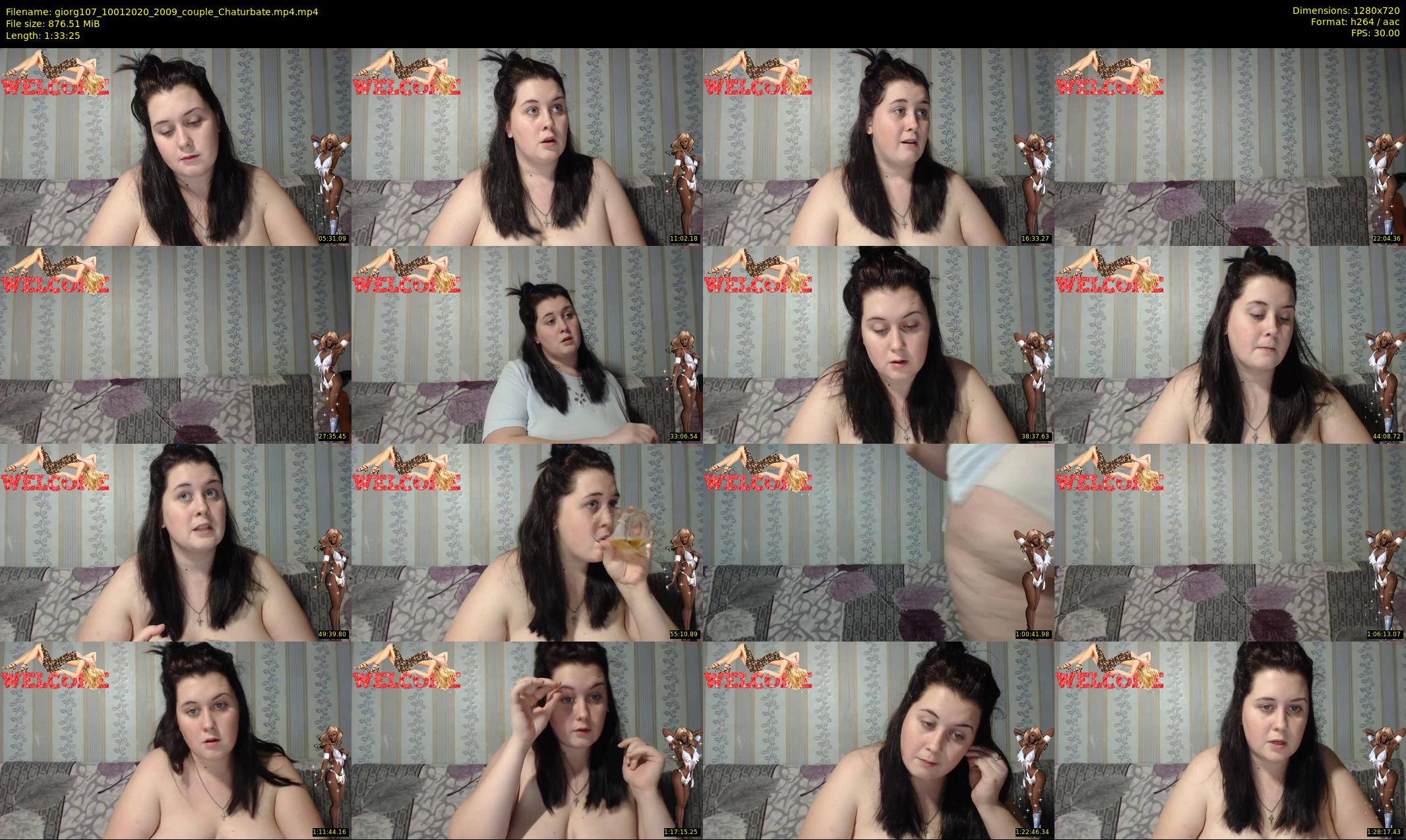 giorg107 — 94 minute Chaturbate couple cam show recording, 720p, Jan 10, 2020