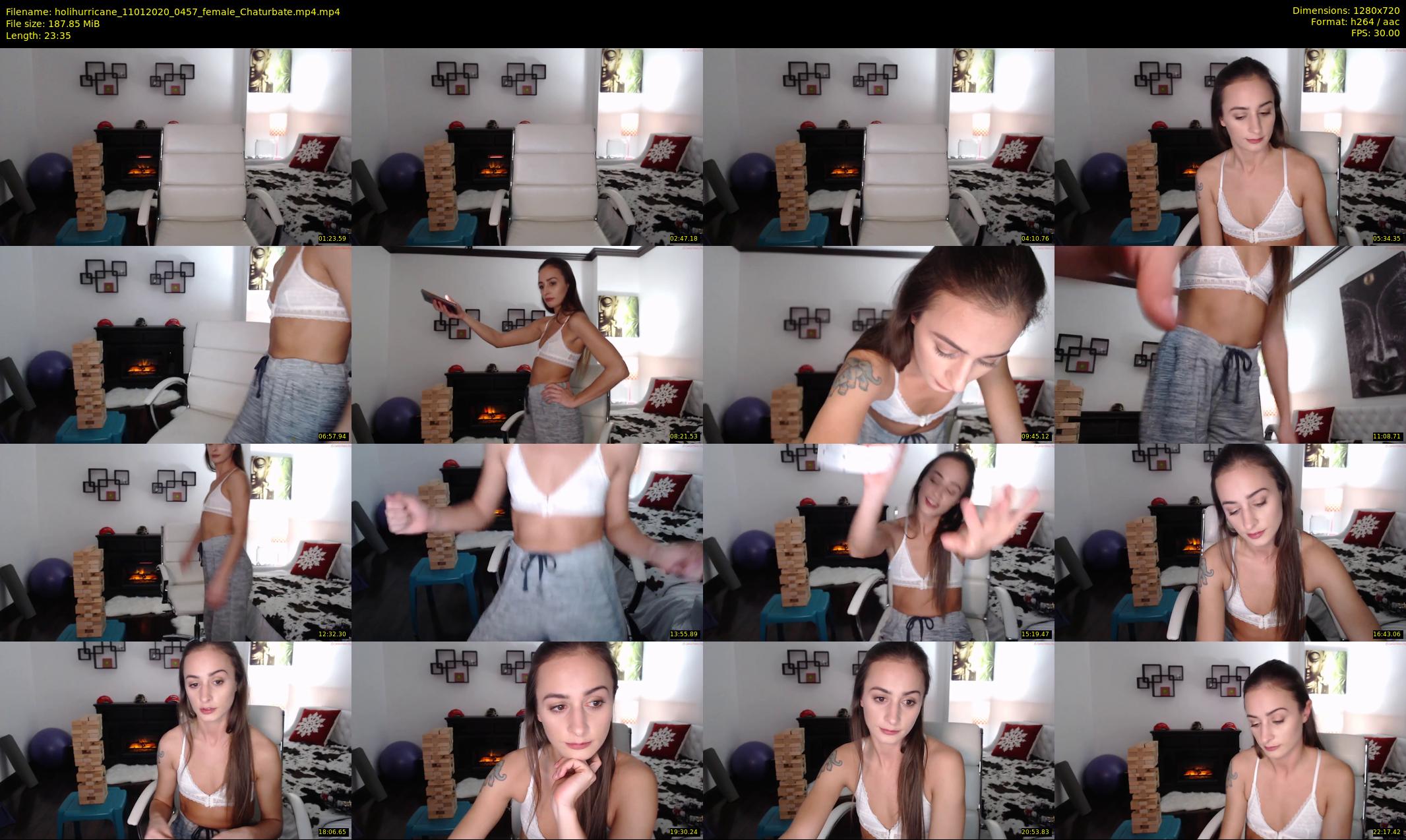 holihurricane — 24 minute Chaturbate female cam show recording, 720p, Jan 11, 2020