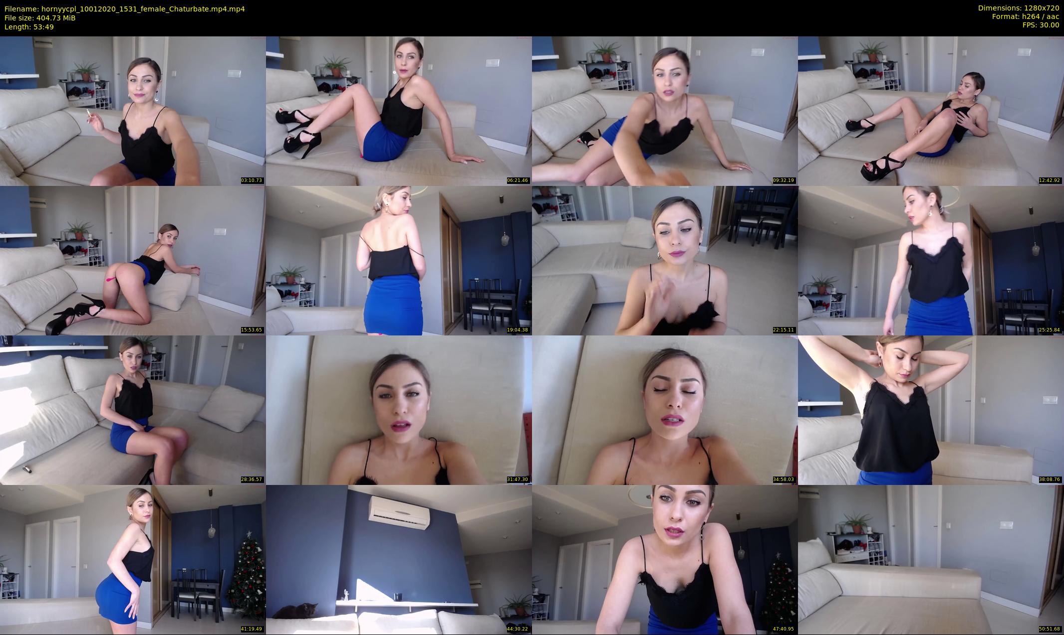 hornyycpl — 54 minute Chaturbate couple cam show recording, 720p, Jan 10, 2020