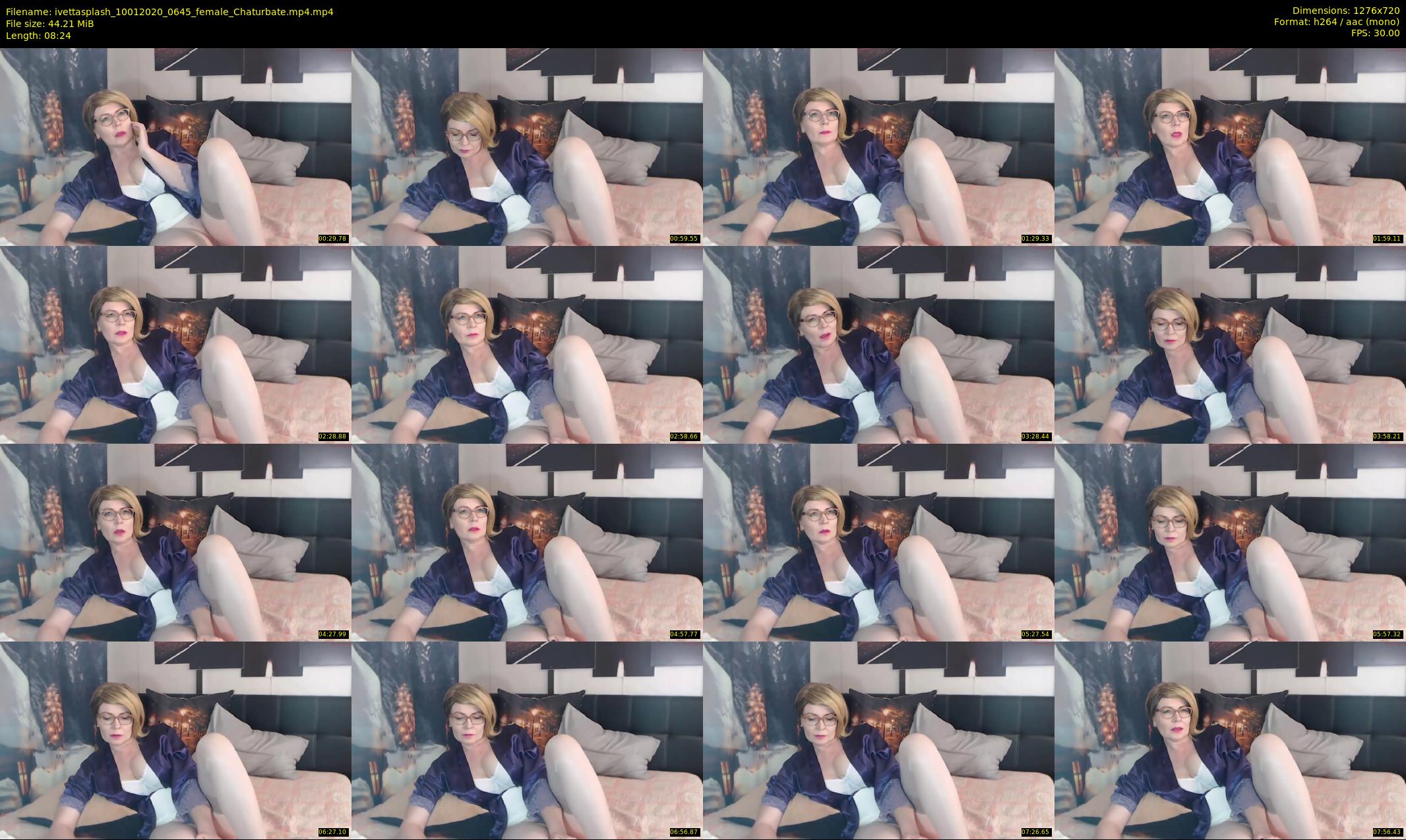 ivettasplash — 9 minute Chaturbate female cam show recording, 720p, Jan 10, 2020