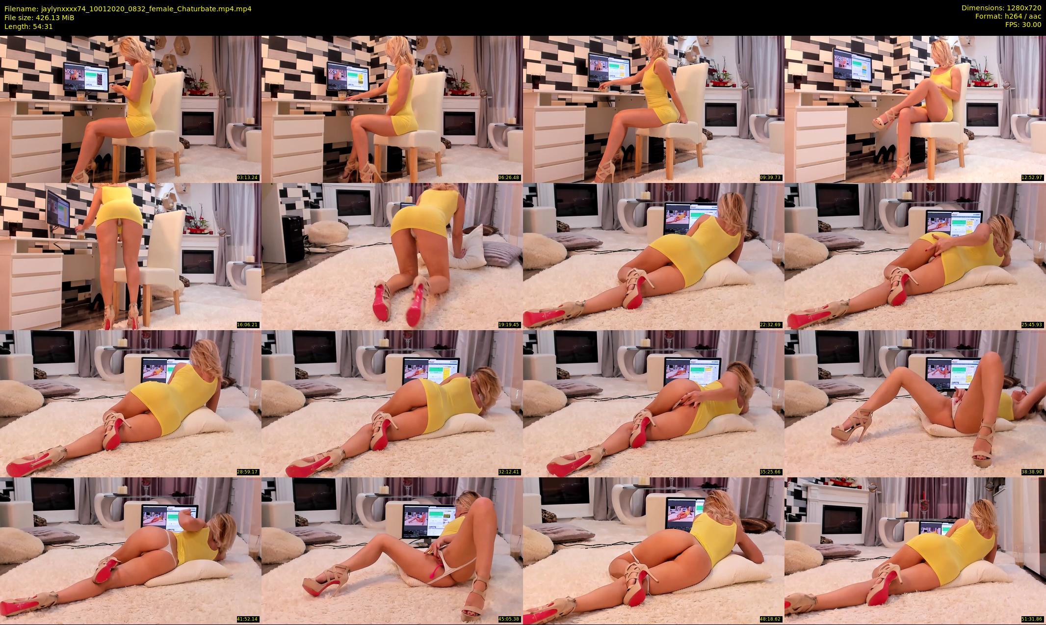 jaylynxxxx74 — 55 minute Chaturbate female cam show recording, 720p, Jan 10, 2020