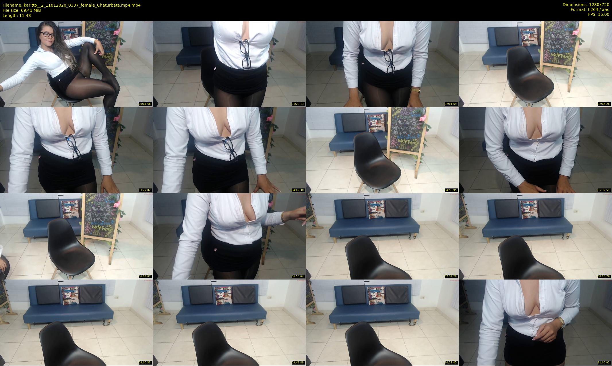 karitto__2 — 12 minute Chaturbate female cam show recording, 720p, Jan 11, 2020