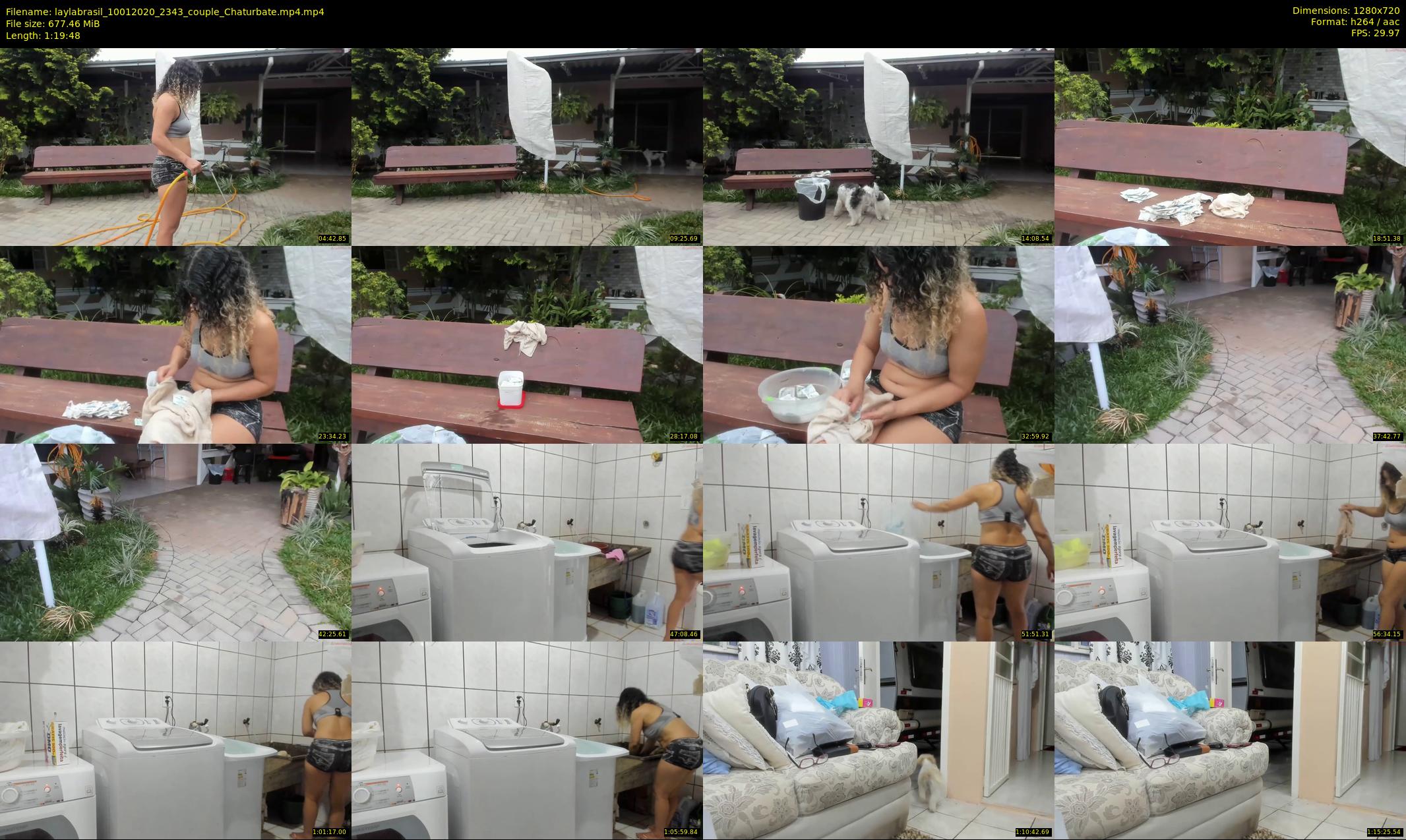 laylabrasil — 80 minute Chaturbate female cam show recording, 720p, Jan 10, 2020