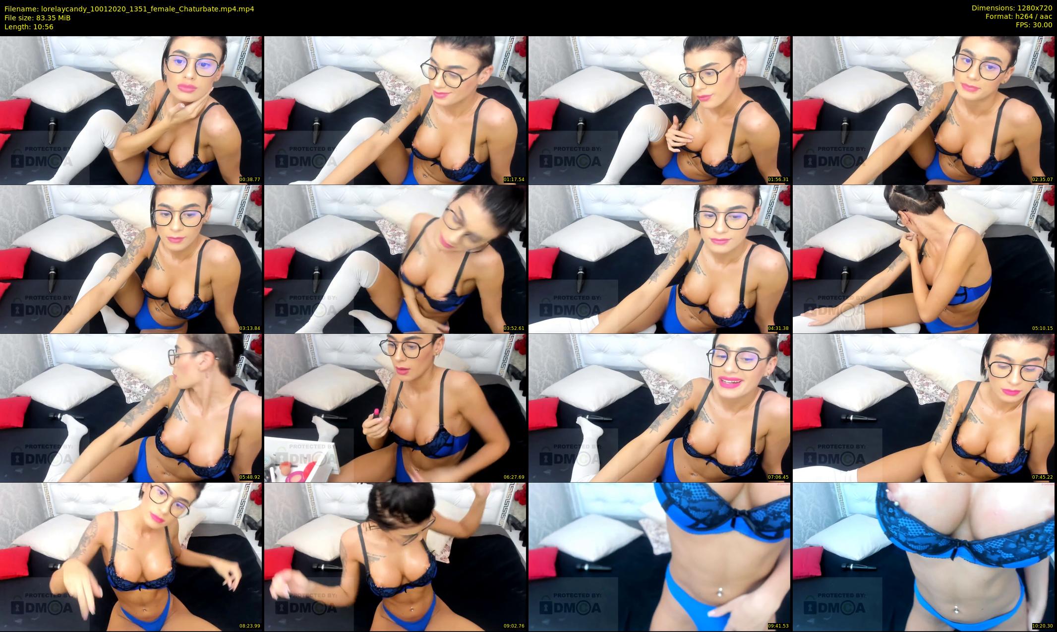 lorelaycandy — 11 minute Chaturbate female cam show recording, 720p, Jan 10, 2020
