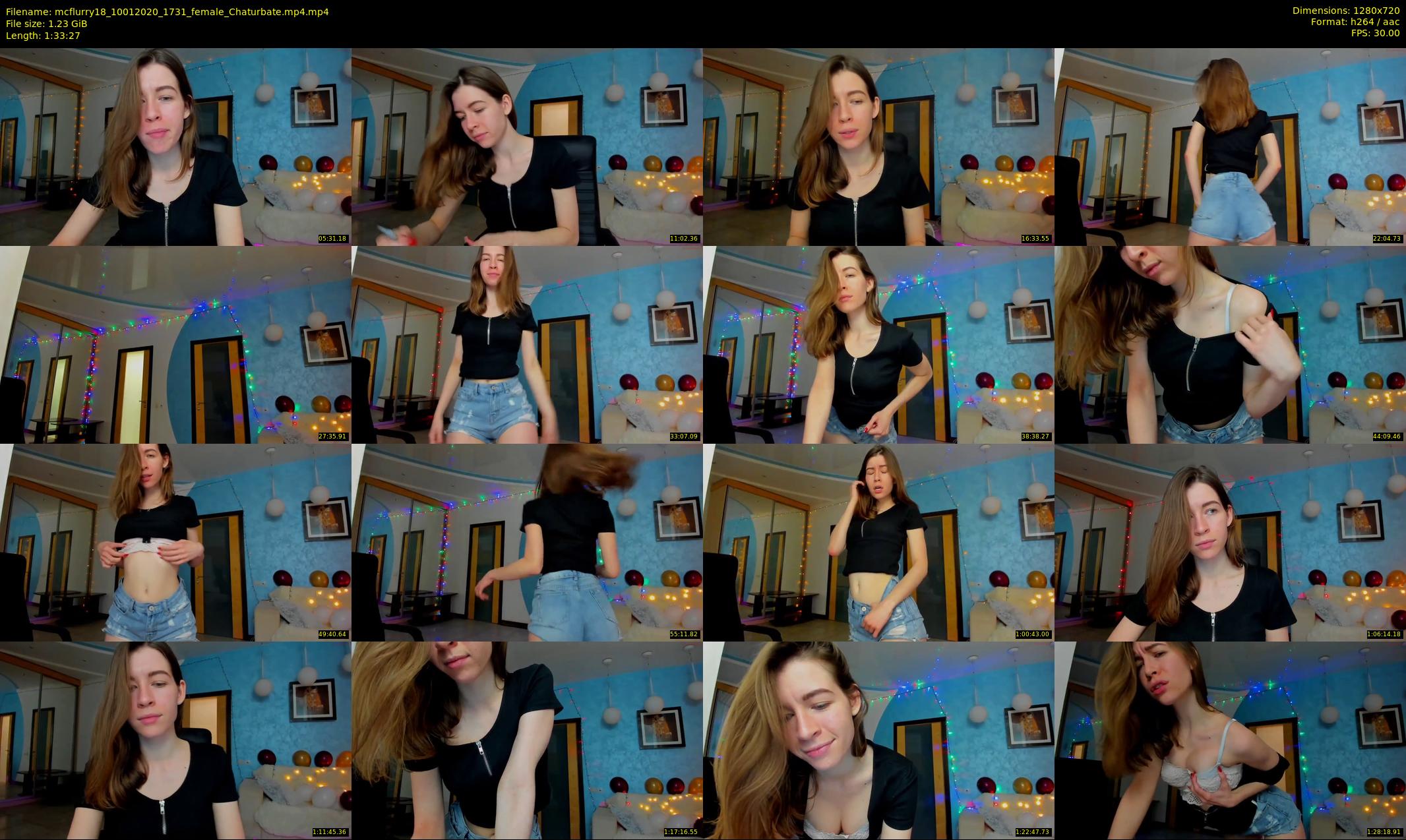 mcflurry18 — 94 minute Chaturbate female cam show recording, 720p, Jan 10, 2020