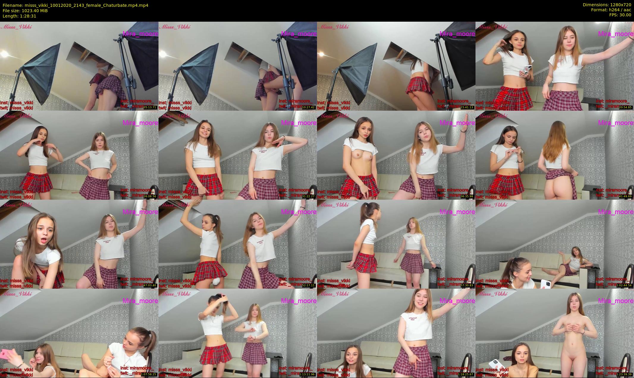 misss_vikki — 89 minute Chaturbate female cam show recording, 720p, Jan 10, 2020