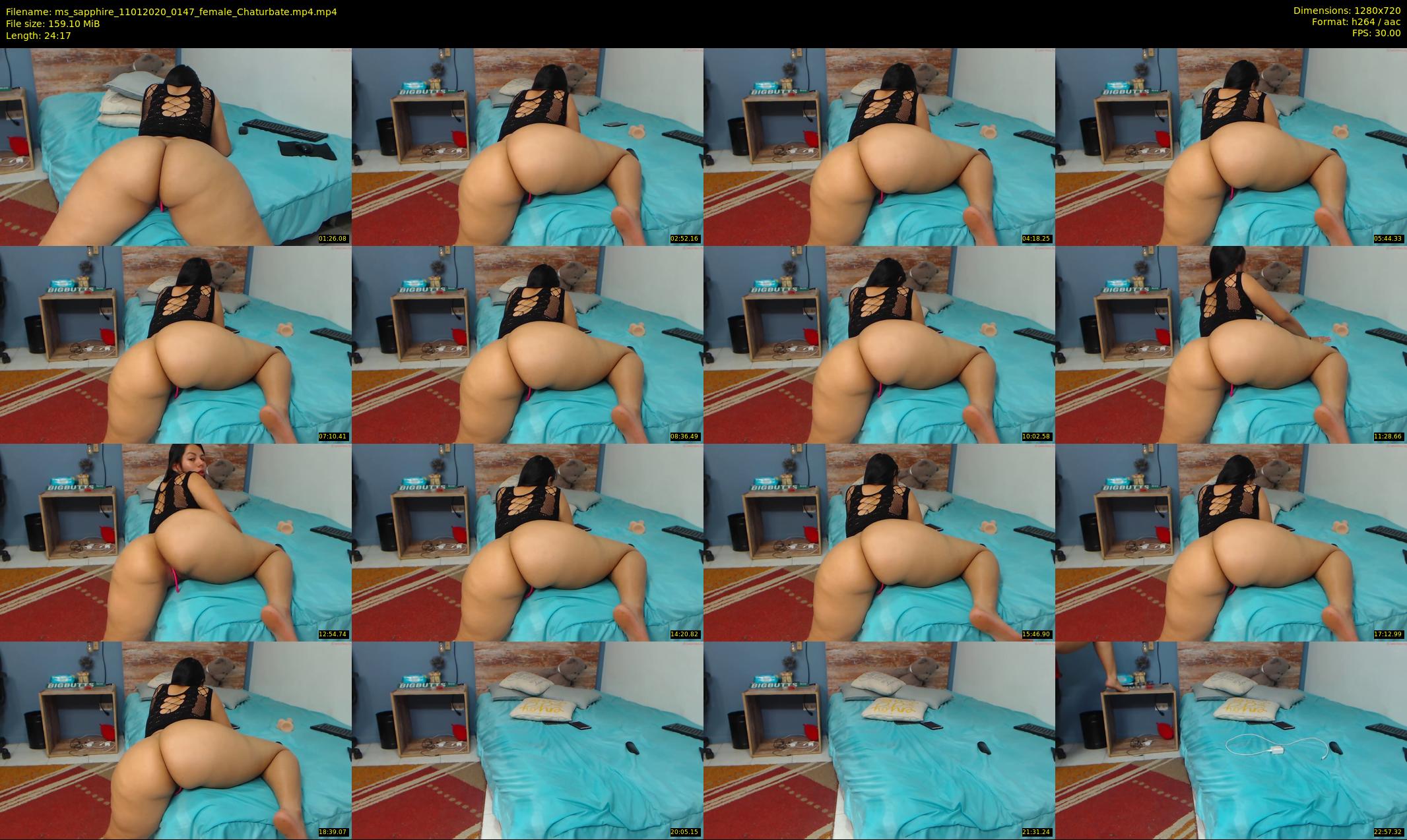 ms_sapphire — 25 minute Chaturbate female cam show recording, 720p, Jan 11, 2020