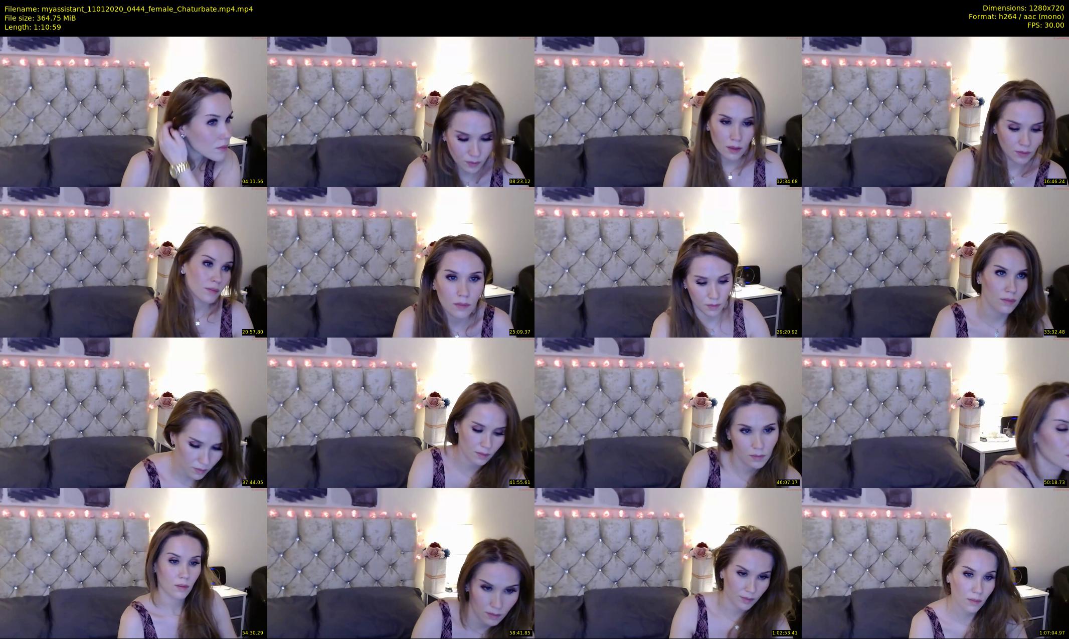 myassistant — 71 minute Chaturbate female cam show recording, 720p, Jan 11, 2020
