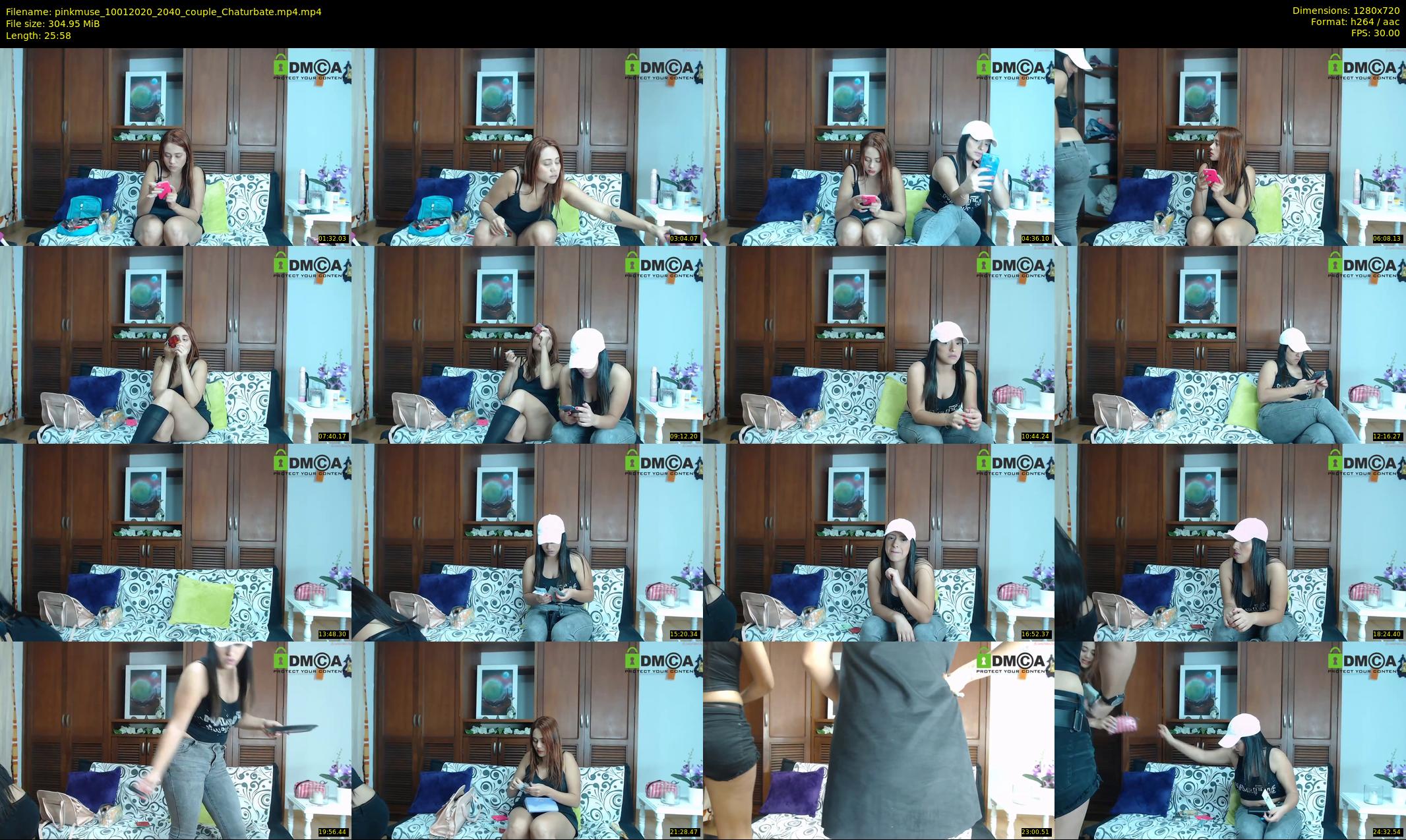 pinkmuse — 26 minute Chaturbate couple cam show recording, 720p, Jan 10, 2020