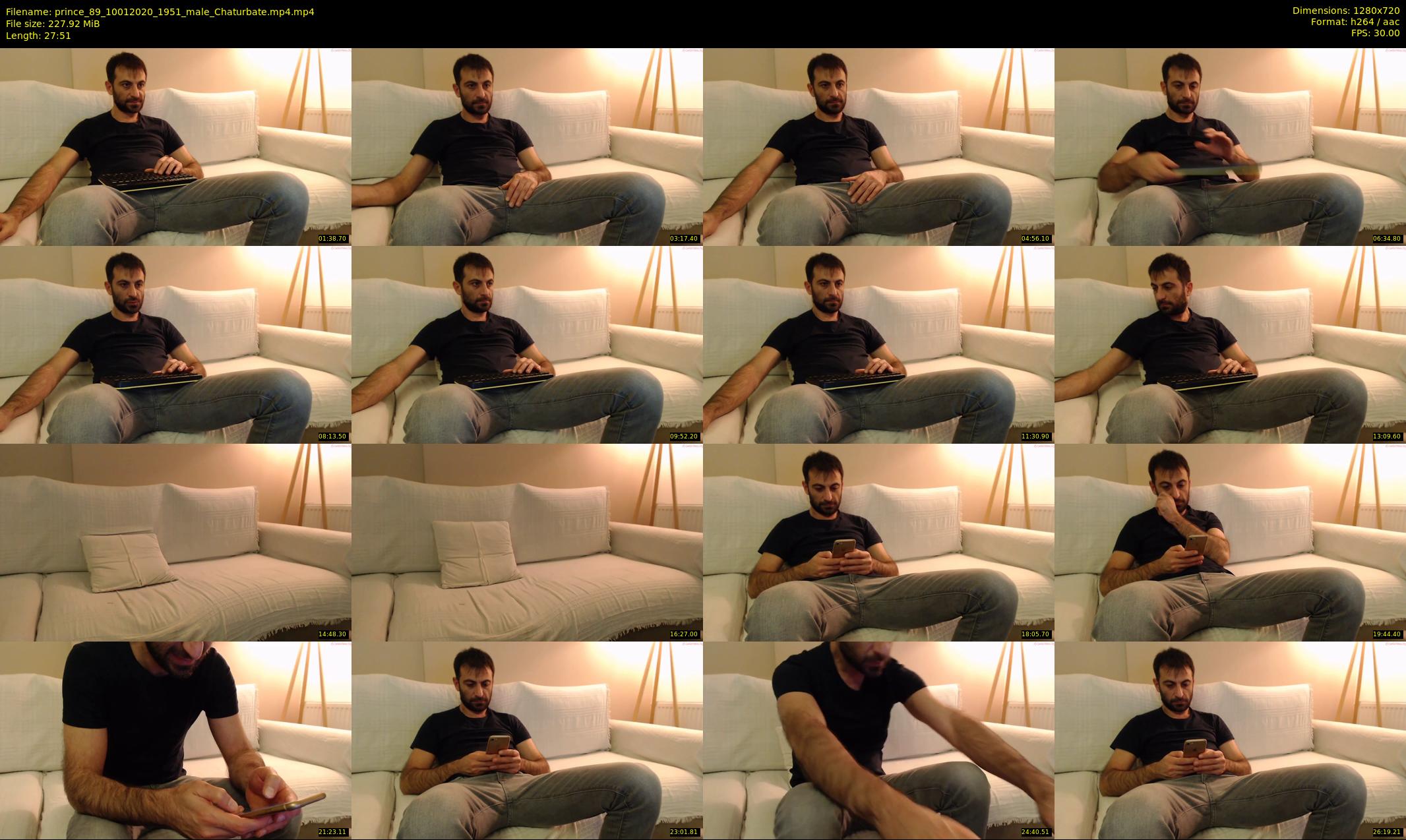 prince_89 — 28 minute Chaturbate male cam show recording, 720p, Jan 10, 2020